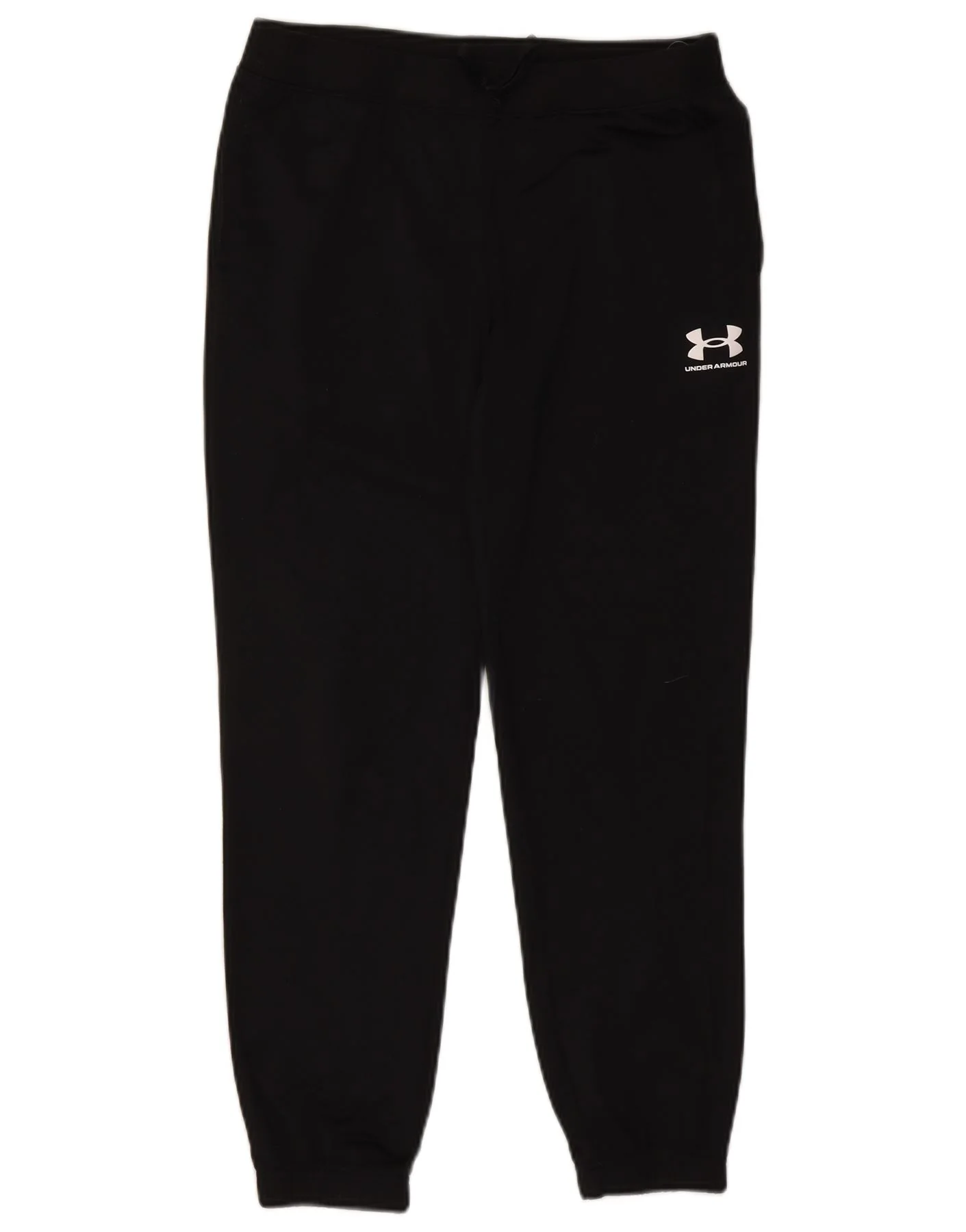 Under Armour Boys Tracksuit Trousers Joggers 13-14 Years XL Black Polyester