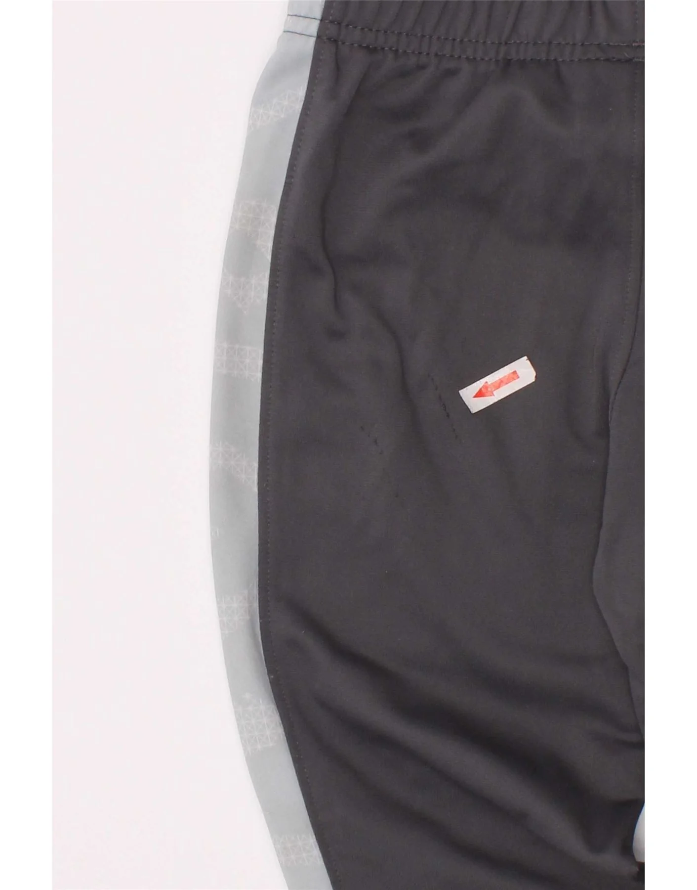 Under Armour Boys Tracksuit Trousers Joggers 4-5 Years Grey Colourblock - Image 3