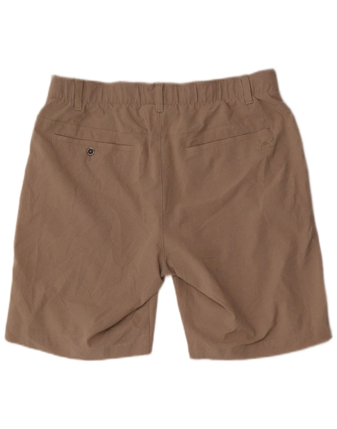 Under Armour Mens Chino Shorts W36 Large Beige - Image 2
