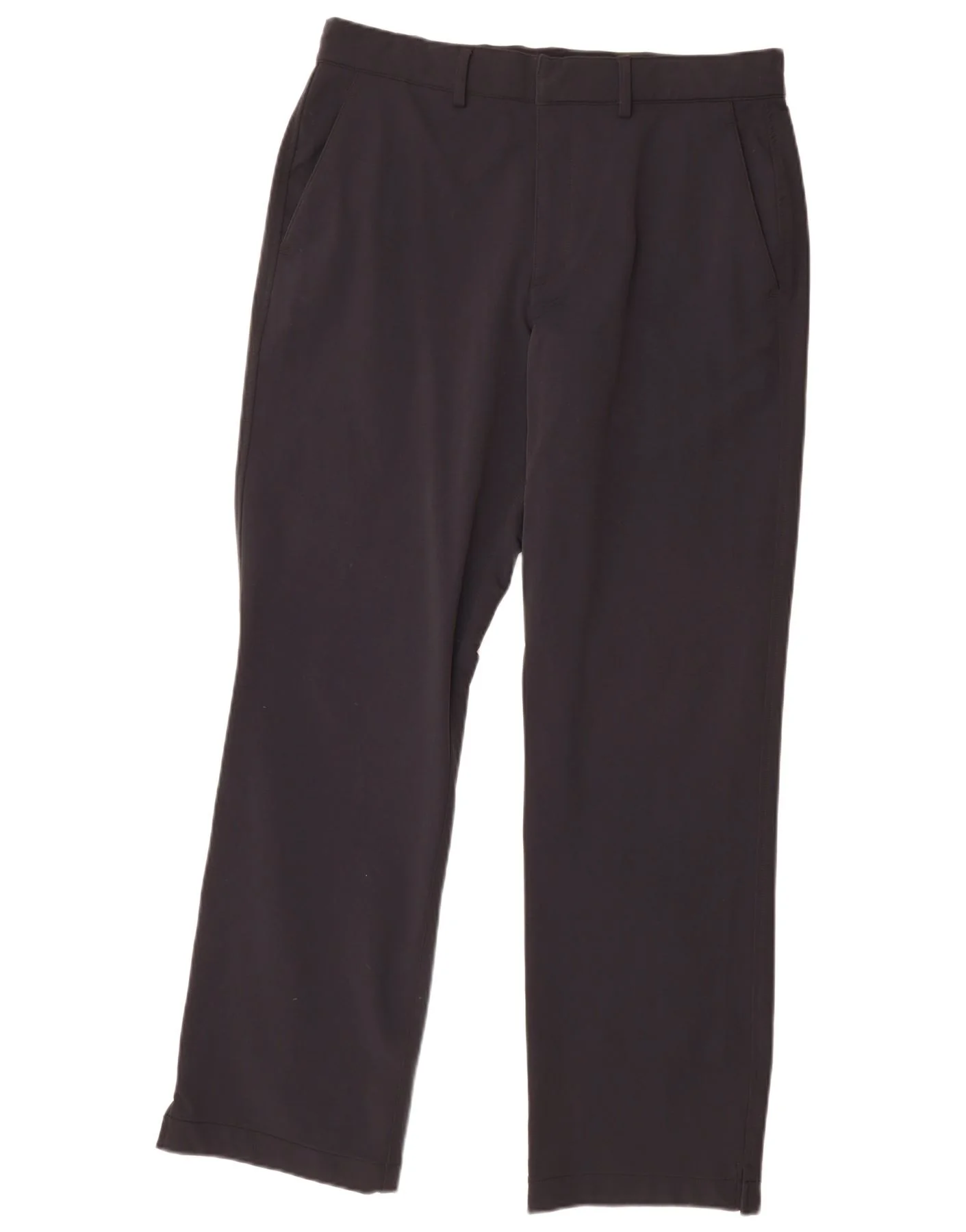 Under Armour Mens Cold Gear Straight Chino Trousers W34 L32 Black Nylon