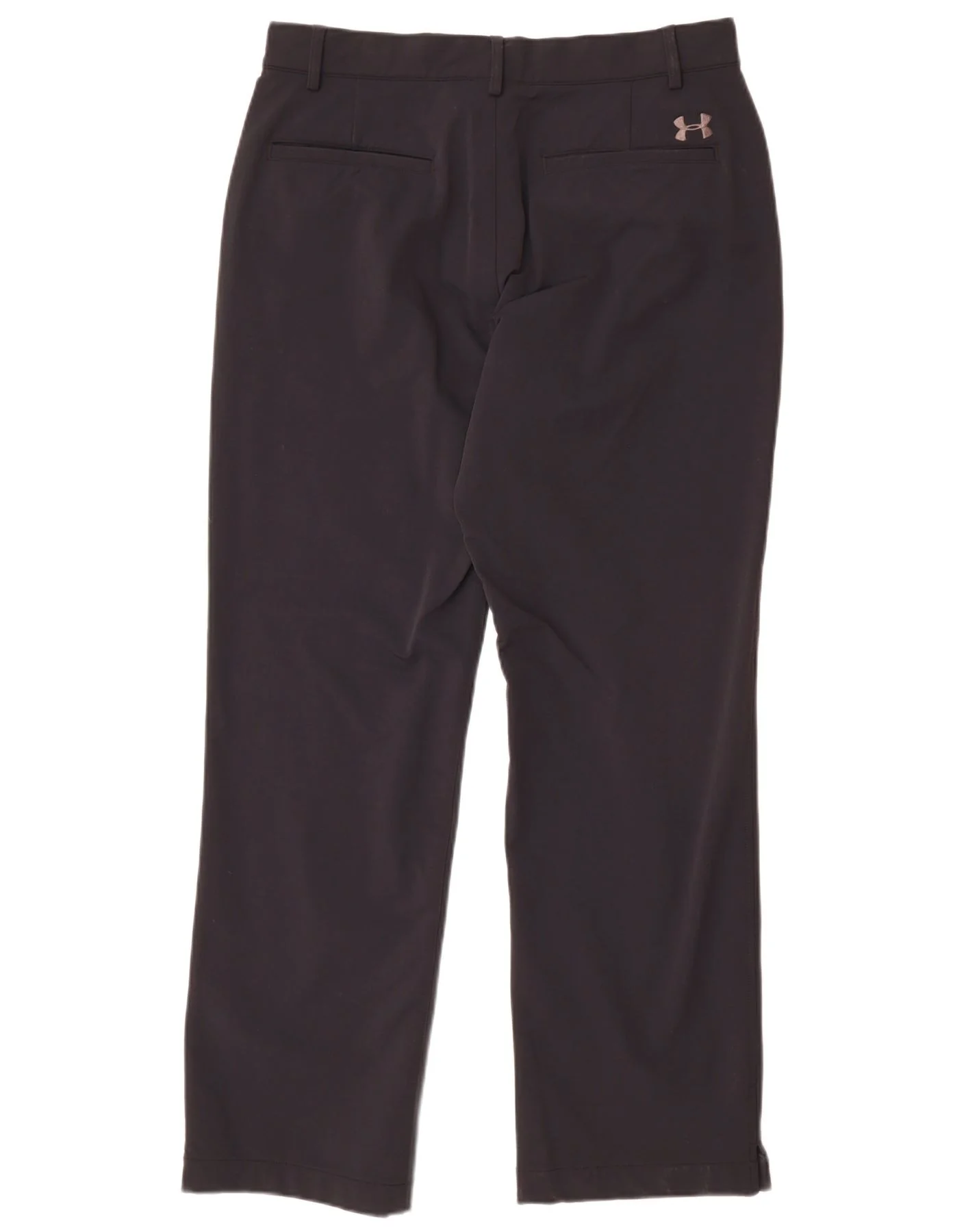 Under Armour Mens Cold Gear Straight Chino Trousers W34 L32 Black Nylon - Image 2