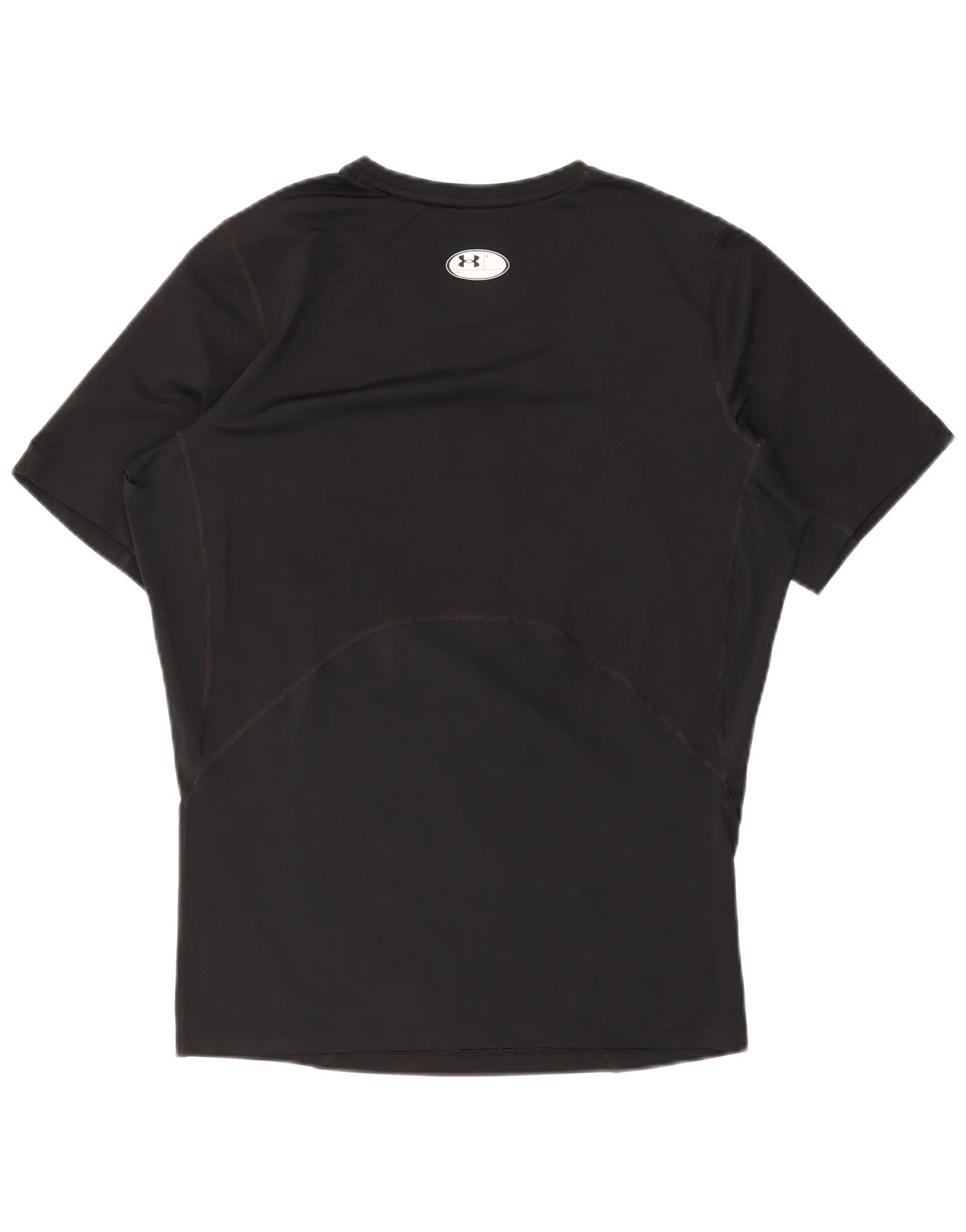 Under Armour Mens Compression T-Shirt Top 2XL Black Sports - Image 2