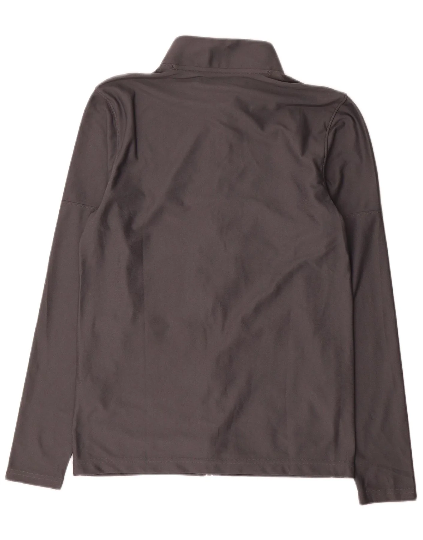 Under Armour Mens Fitted Tracksuit Top Jacket Small Grey Polyester - Image 2