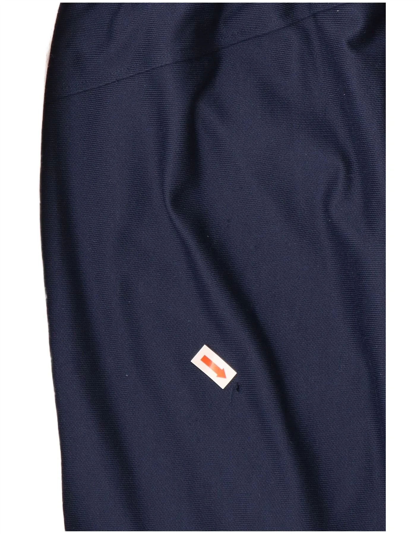 Under Armour Mens Fitted Tracksuit Trousers Medium Navy Blue Colourblock - Image 3