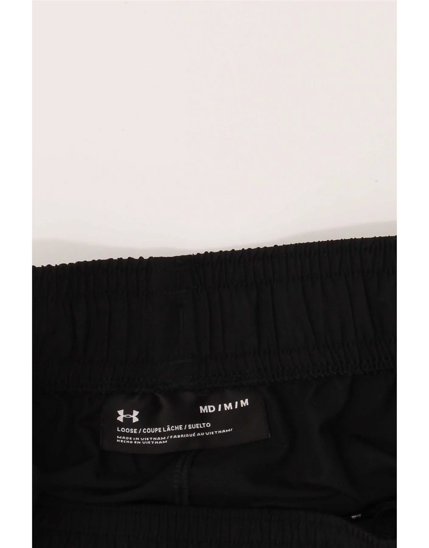 Under Armour Mens Graphic Loose Fit Sport Shorts Medium Black Sports - Image 3