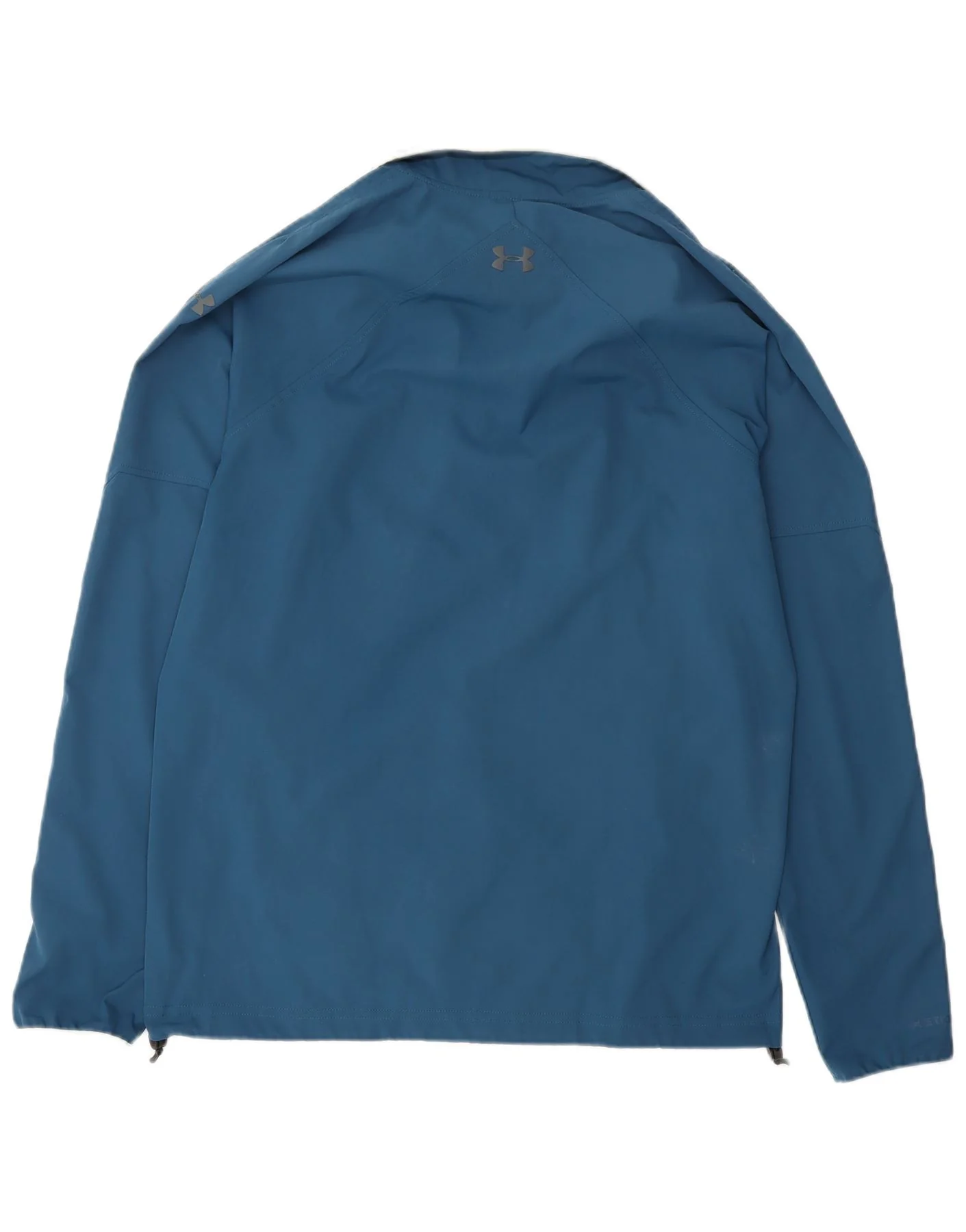 Under Armour Mens Graphic Pullover Tracksuit Top Jacket Medium Blue Sports - Image 2