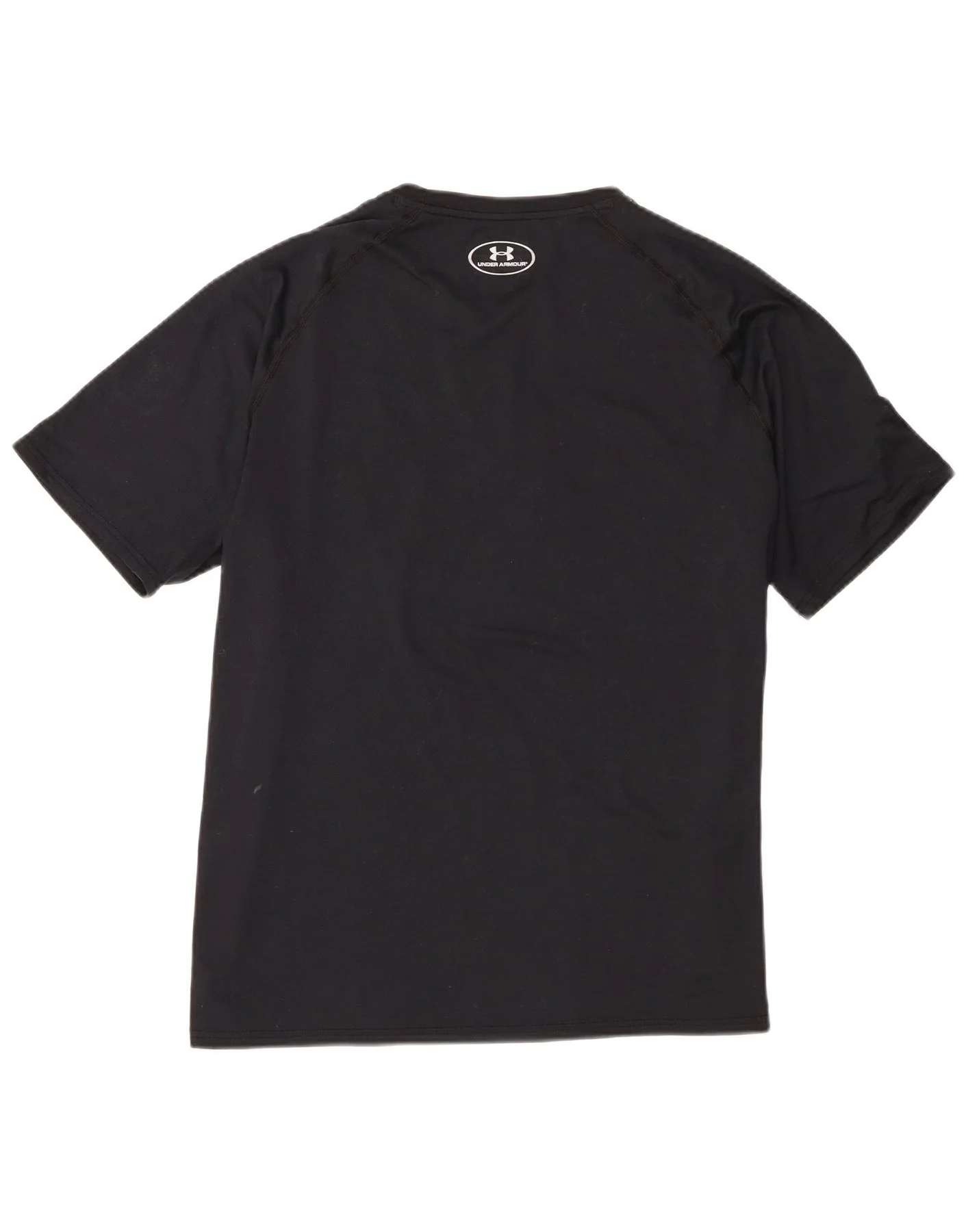 Under Armour Mens Heat Gear Graphic T-Shirt Top XL Black - Image 2