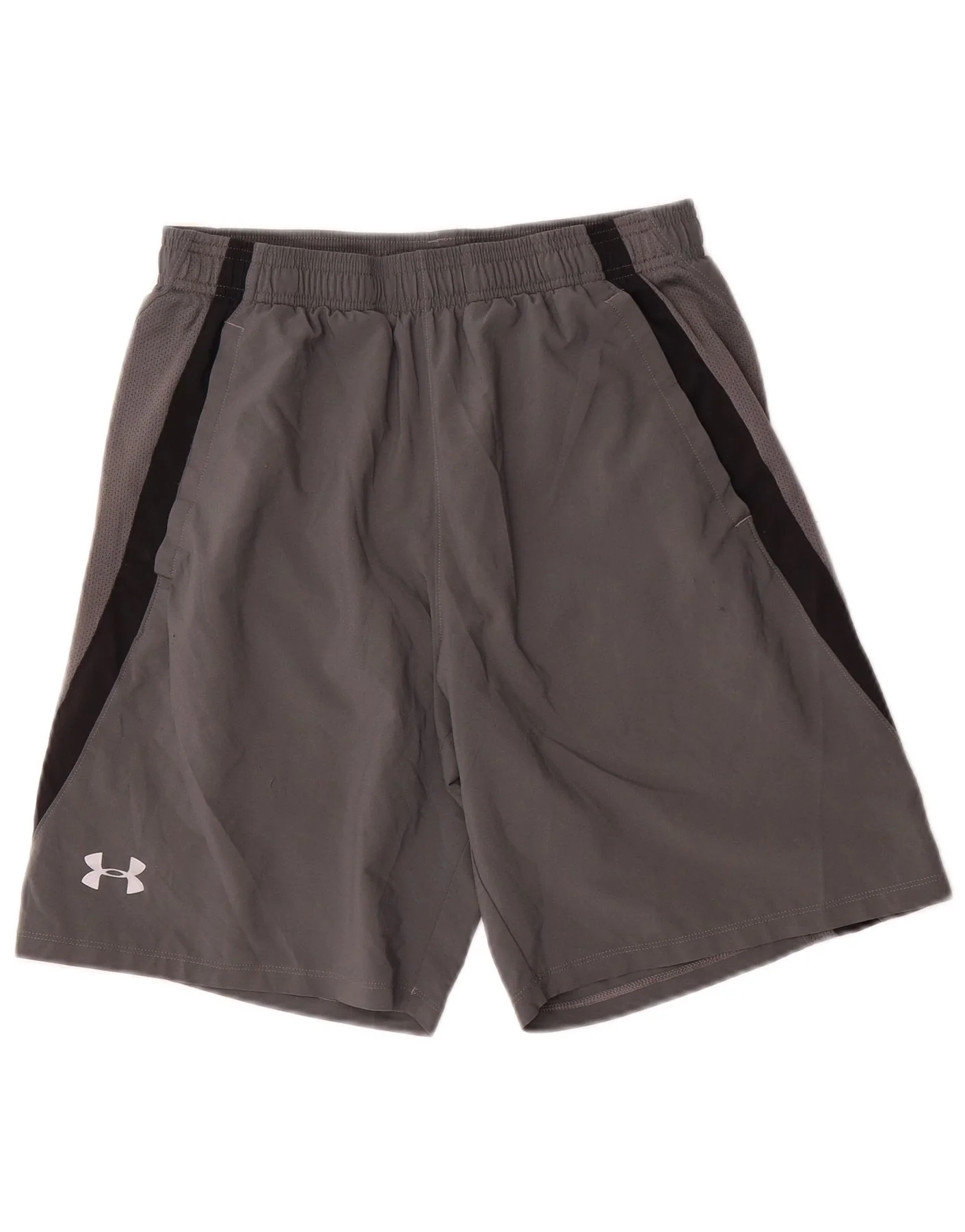 Under Armour Mens Heat Gear Sport Shorts Medium Grey Colourblock