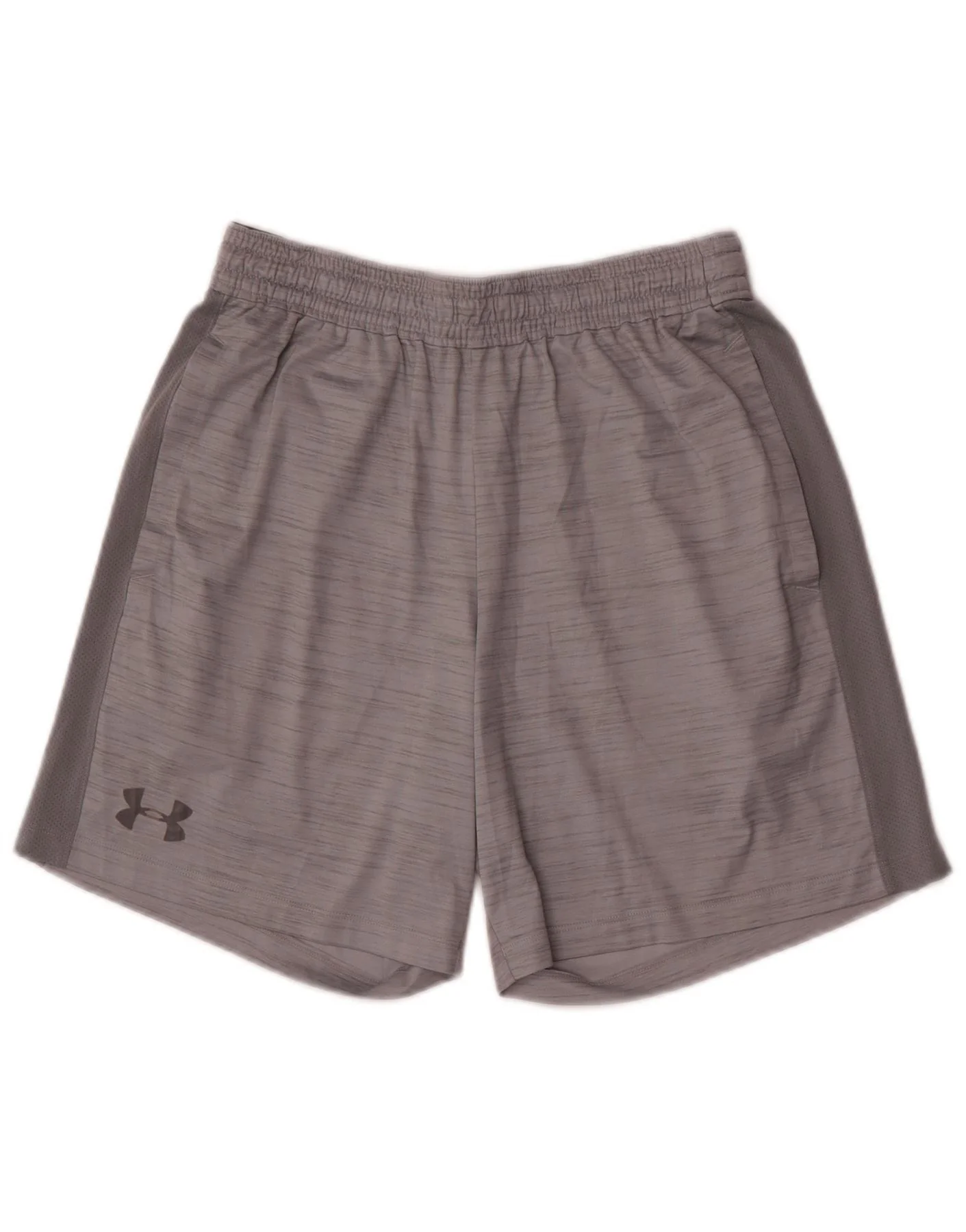Under Armour Mens Heat Gear Sport Shorts Medium Grey Flecked