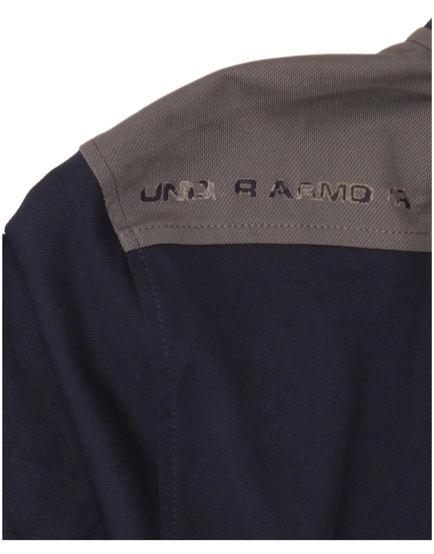 Under Armour Mens Heat Gear Tracksuit Top Jacket Small Navy Blue - Image 3