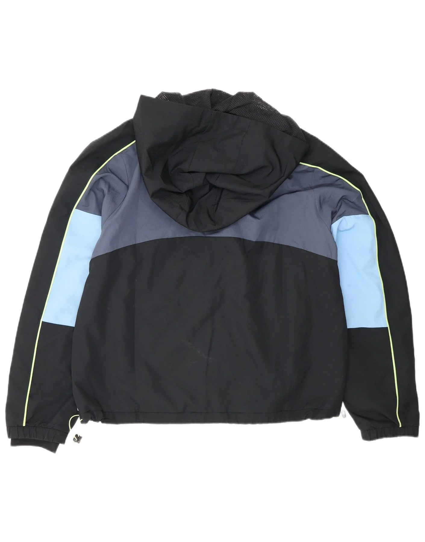 Under Armour Mens Hooded Tracksuit Top Jacket XS Navy Blue Colourblock - Image 2