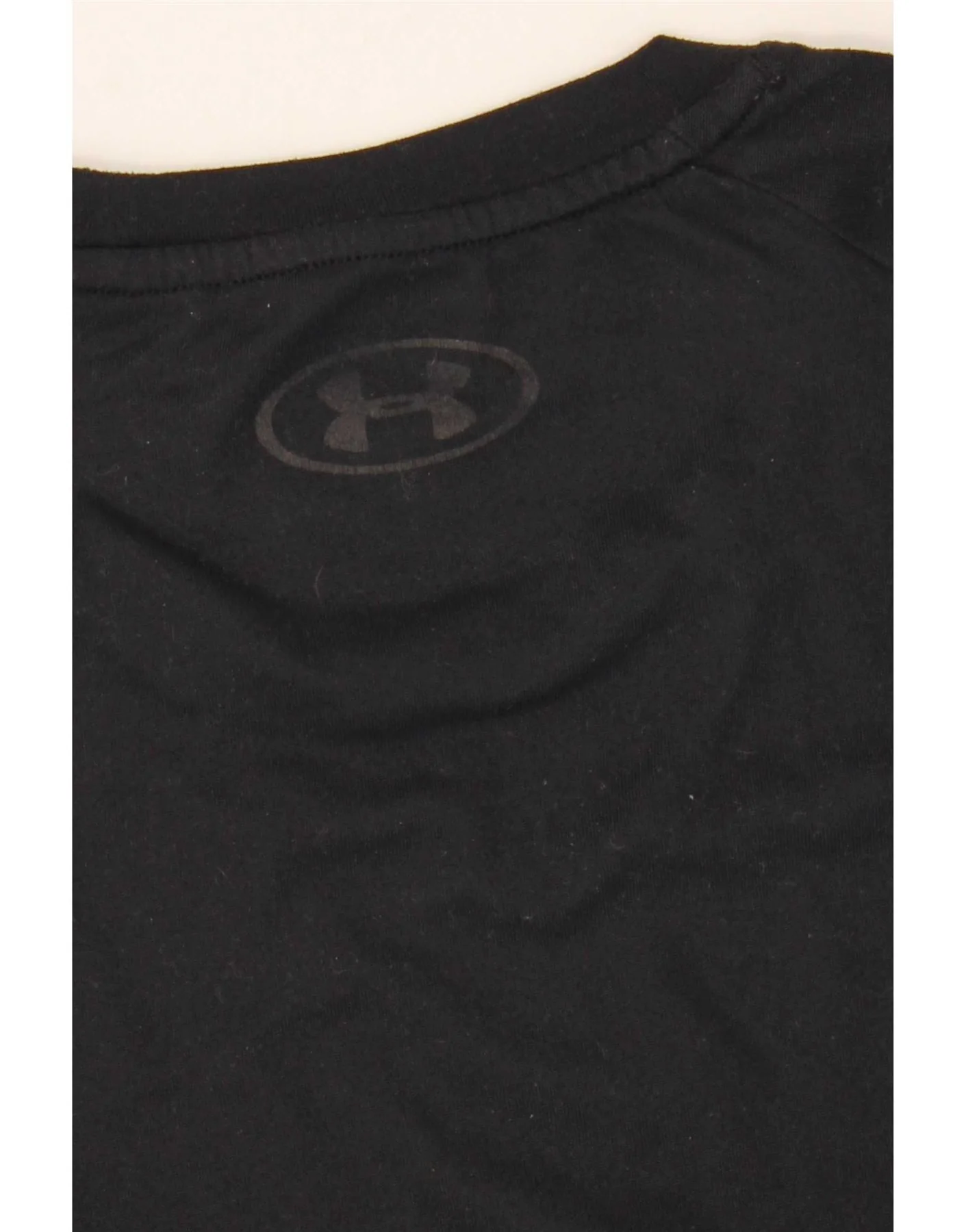 Under Armour Mens T-Shirt Top Large Black Flecked - Image 4