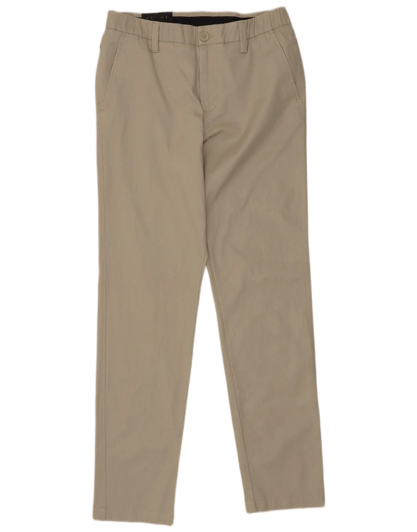 Under Armour Mens Tapered Chino Trousers W30 L30 Beige Cotton