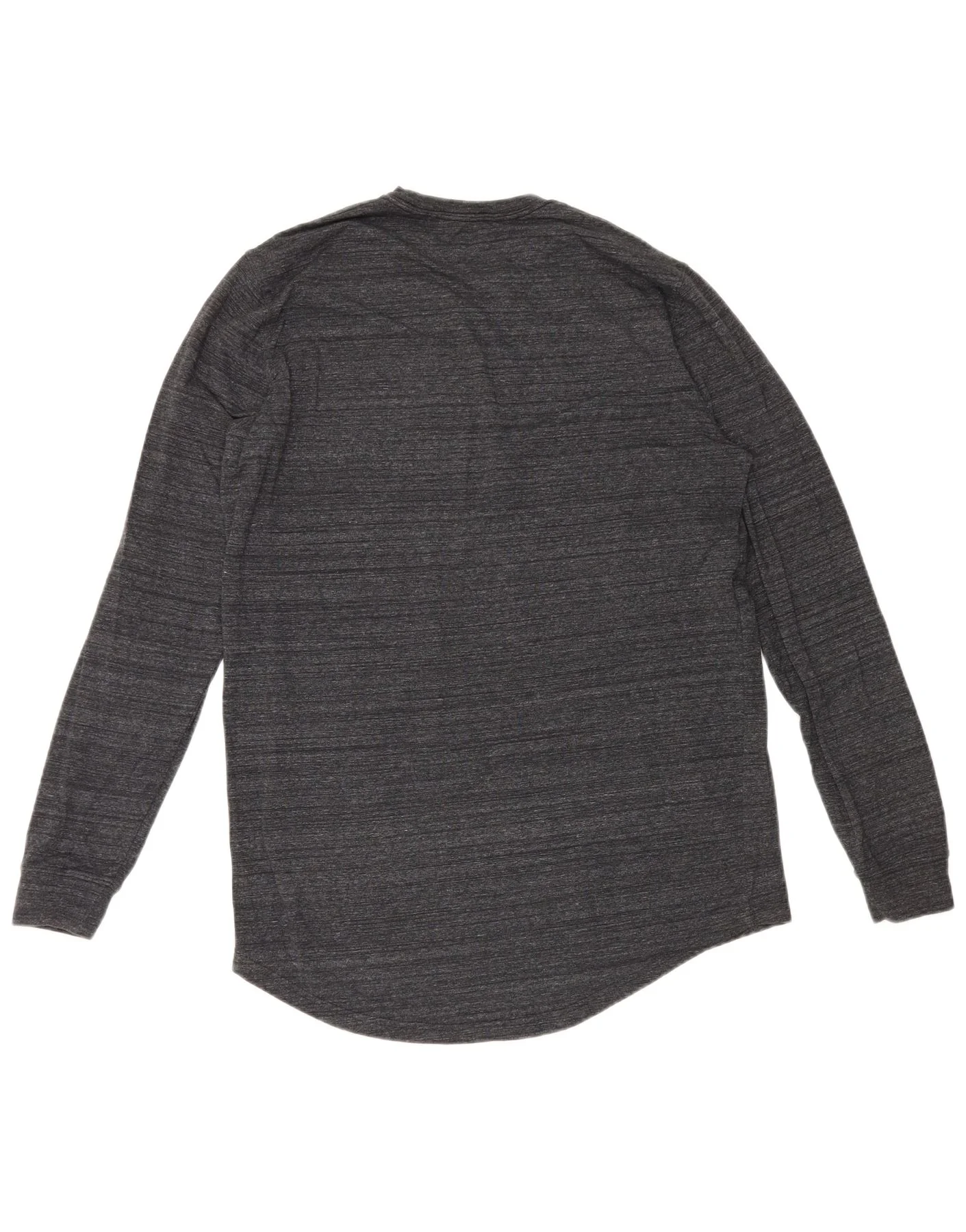 Under Armour Mens Top Long Sleeve Large Grey Flecked - Image 2