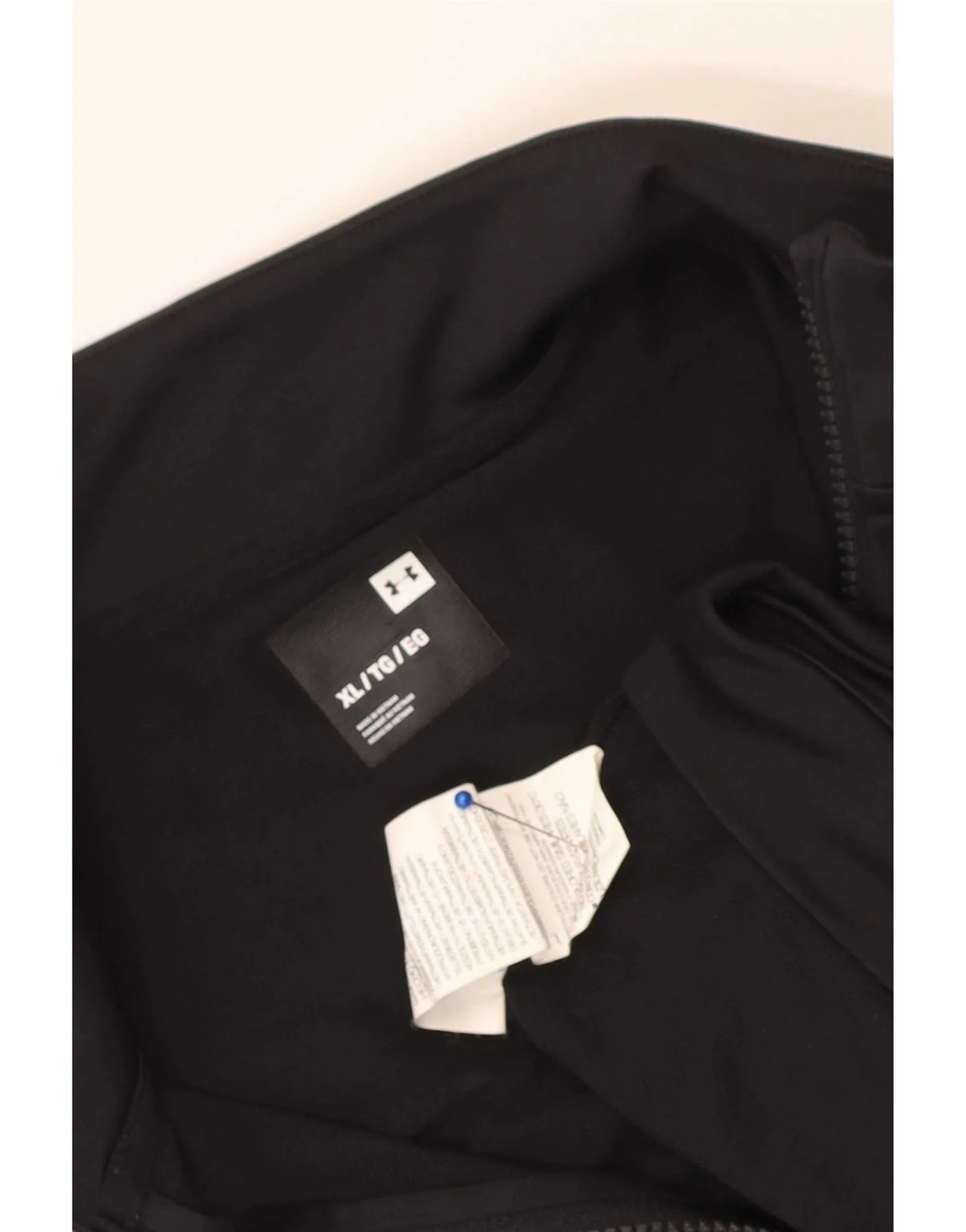 Under Armour Mens Tracksuit Top Jacket XL Black Colourblock Polyester - Image 4