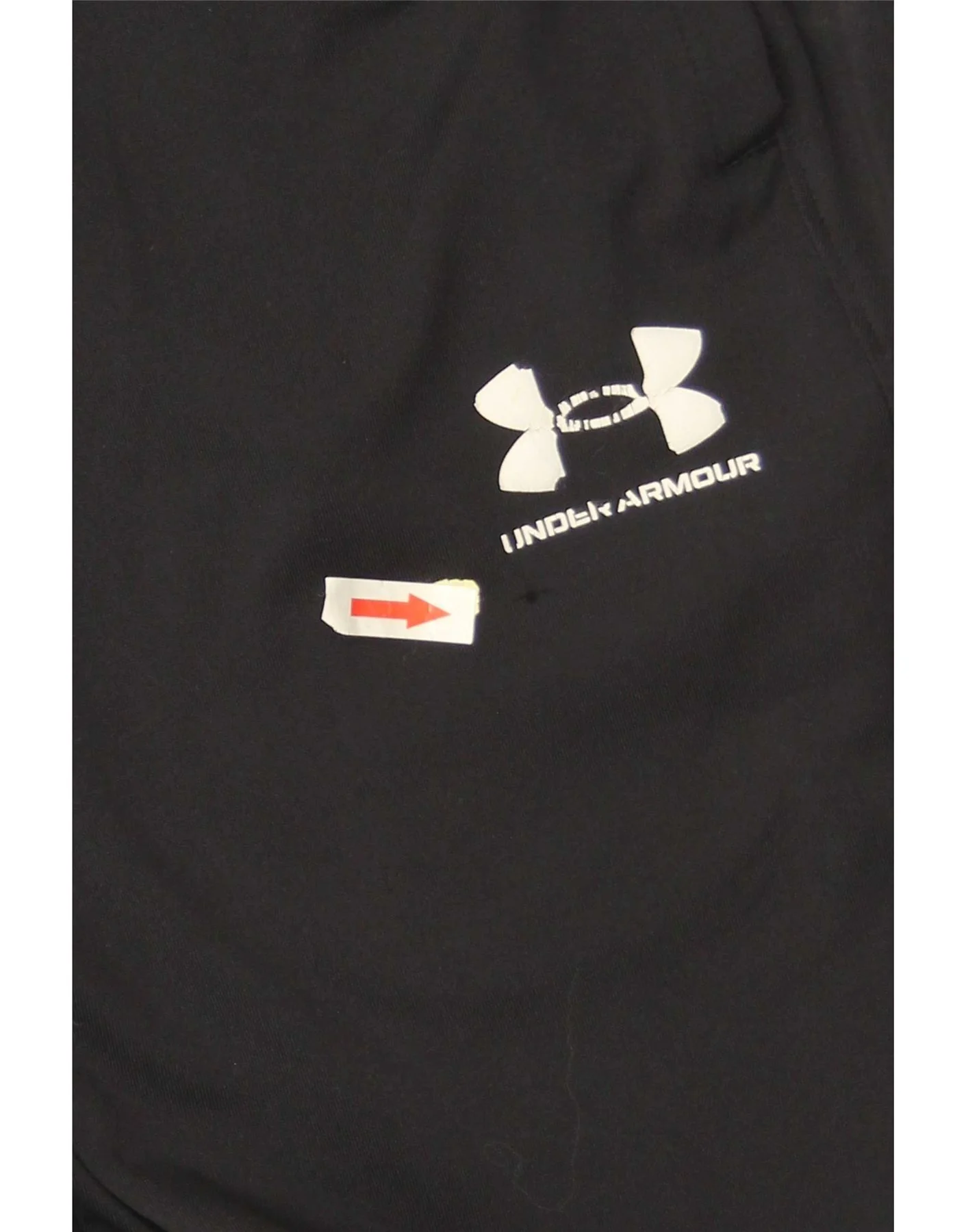 Under Armour Mens Tracksuit Trousers Medium Black - Image 3