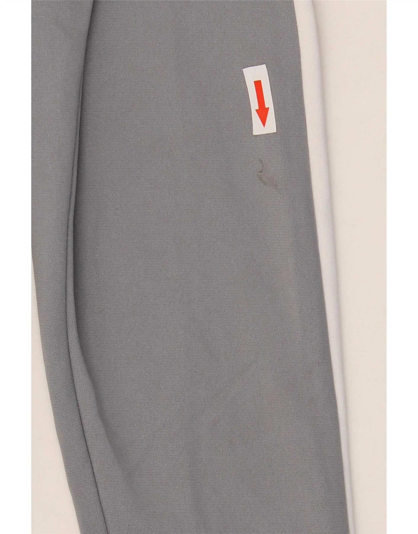 Under Armour Mens Zip Hoodie Sweater Medium Grey Colourblock Polyester - Image 3