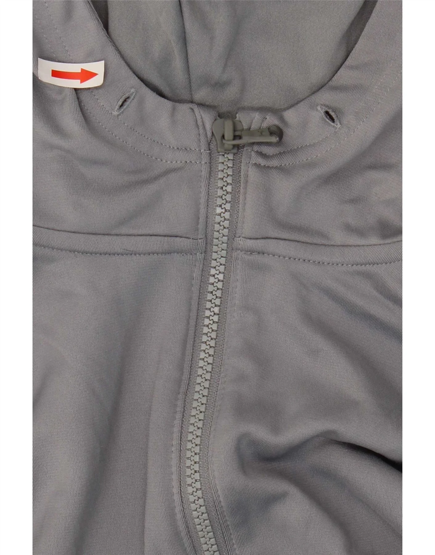 Under Armour Mens Zip Hoodie Sweater Medium Grey Colourblock Polyester - Image 5