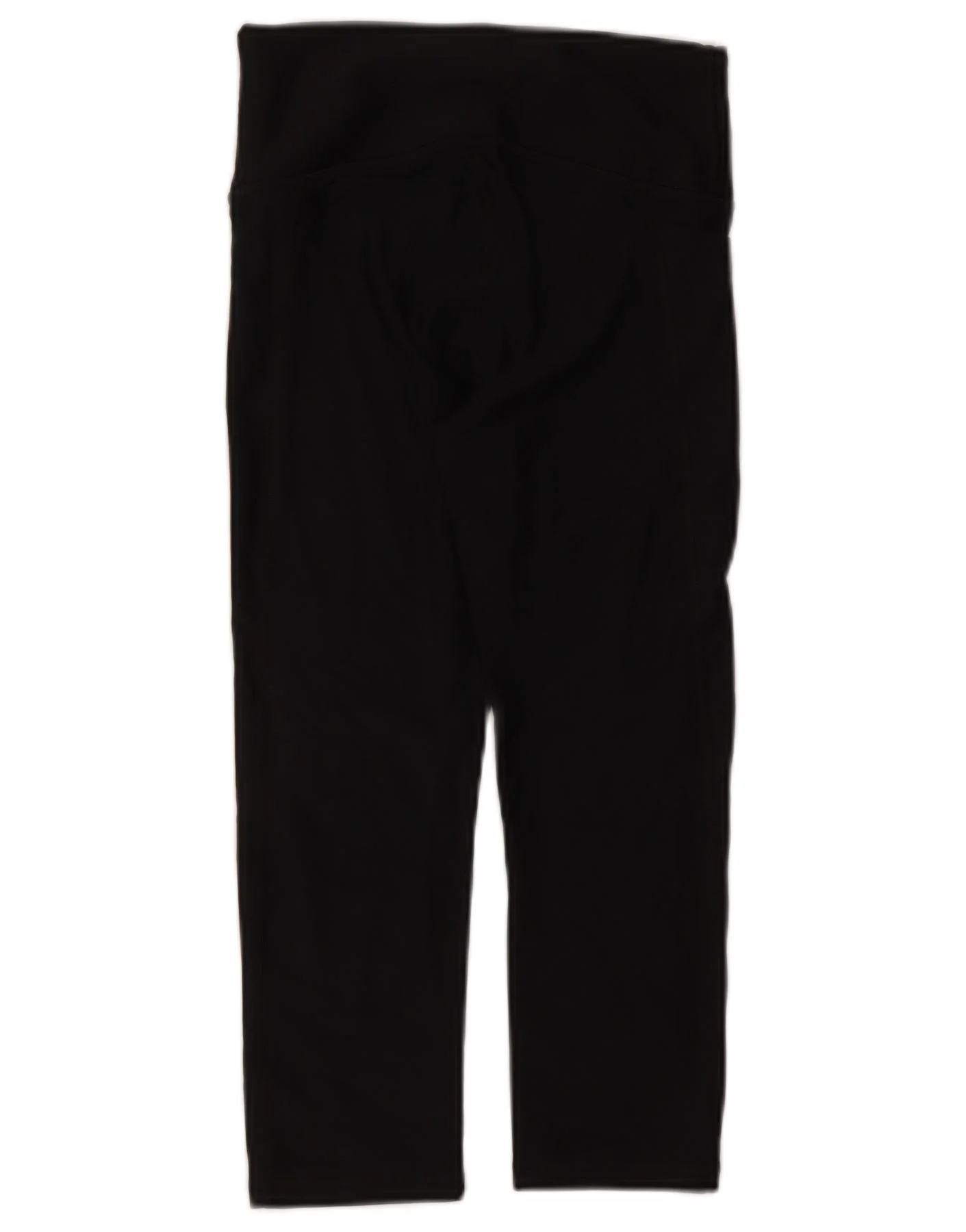 Under Armour Womens Capri Leggings UK 8 Small Black Polyester - Image 2