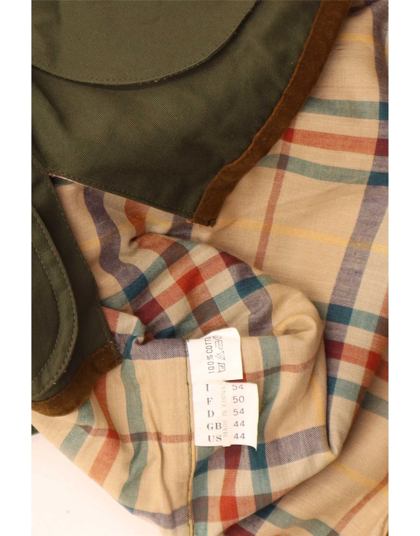 Univers Mens Utility Gilet UK 44 2XL Green Cotton Classic - Image 4