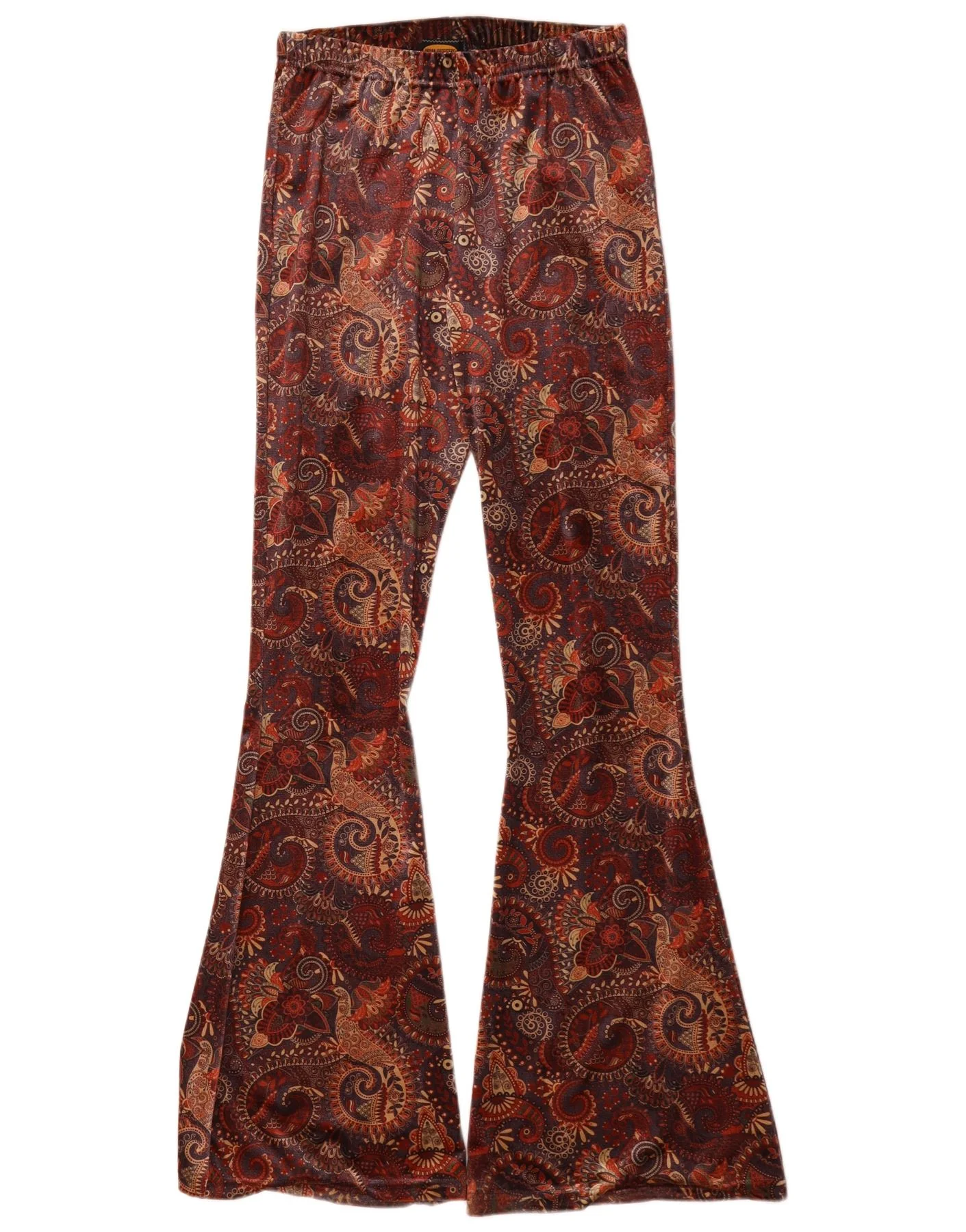 Urban Outfitters Womens Trousers Medium W30 L33 Multicoloured Paisley Retro