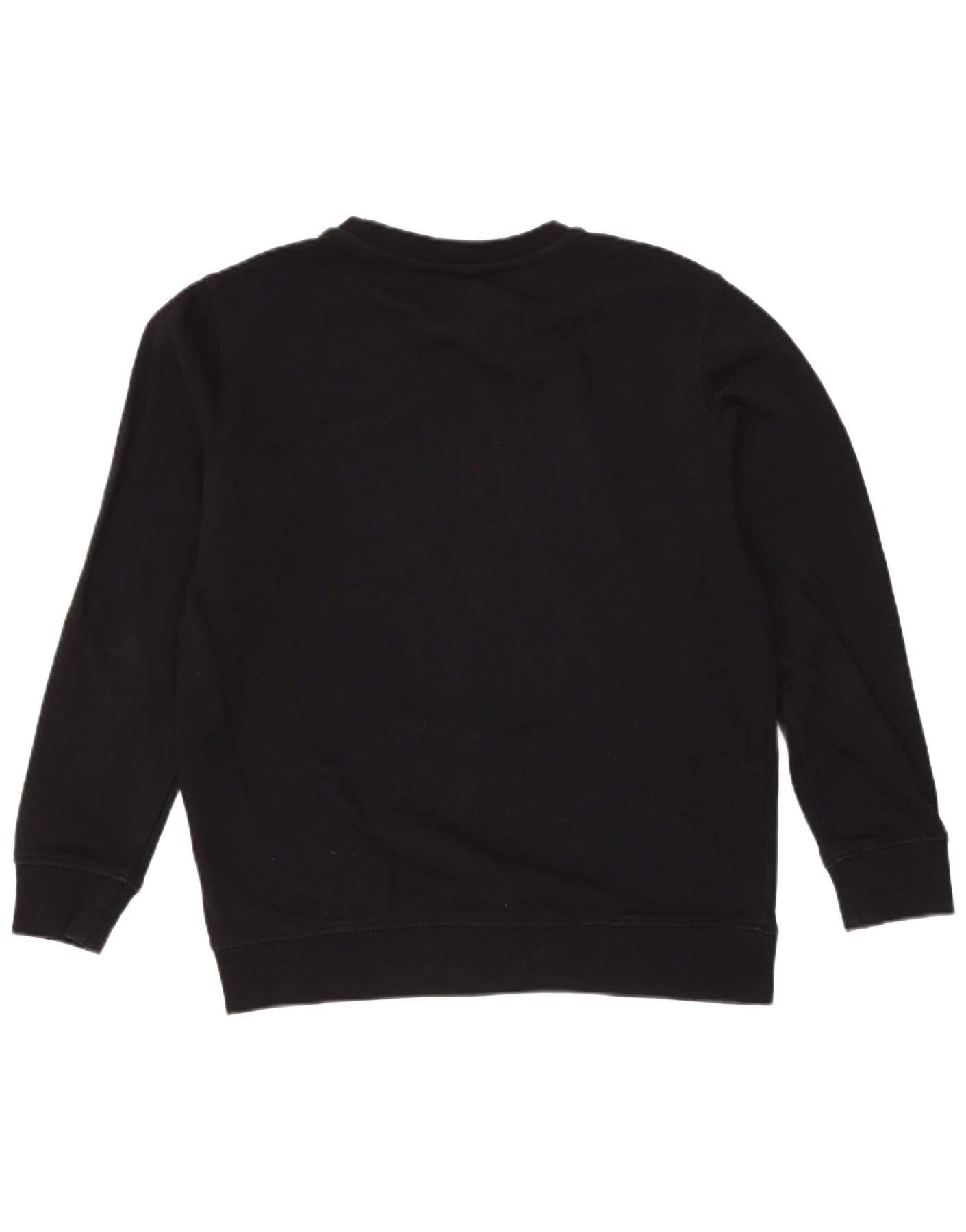 Vans Boys Graphic Sweatshirt Jumper 8-9 Years Small Black Cotton - Image 2