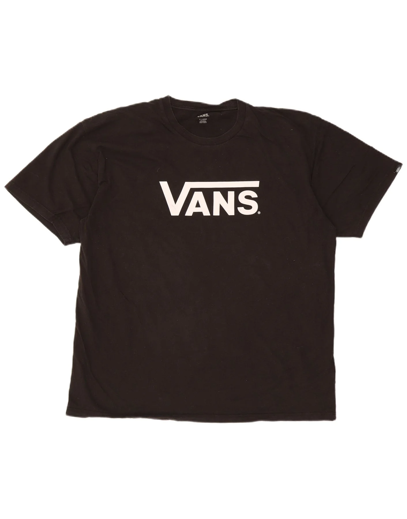 Vans Mens Graphic T-Shirt Top XL Black Cotton