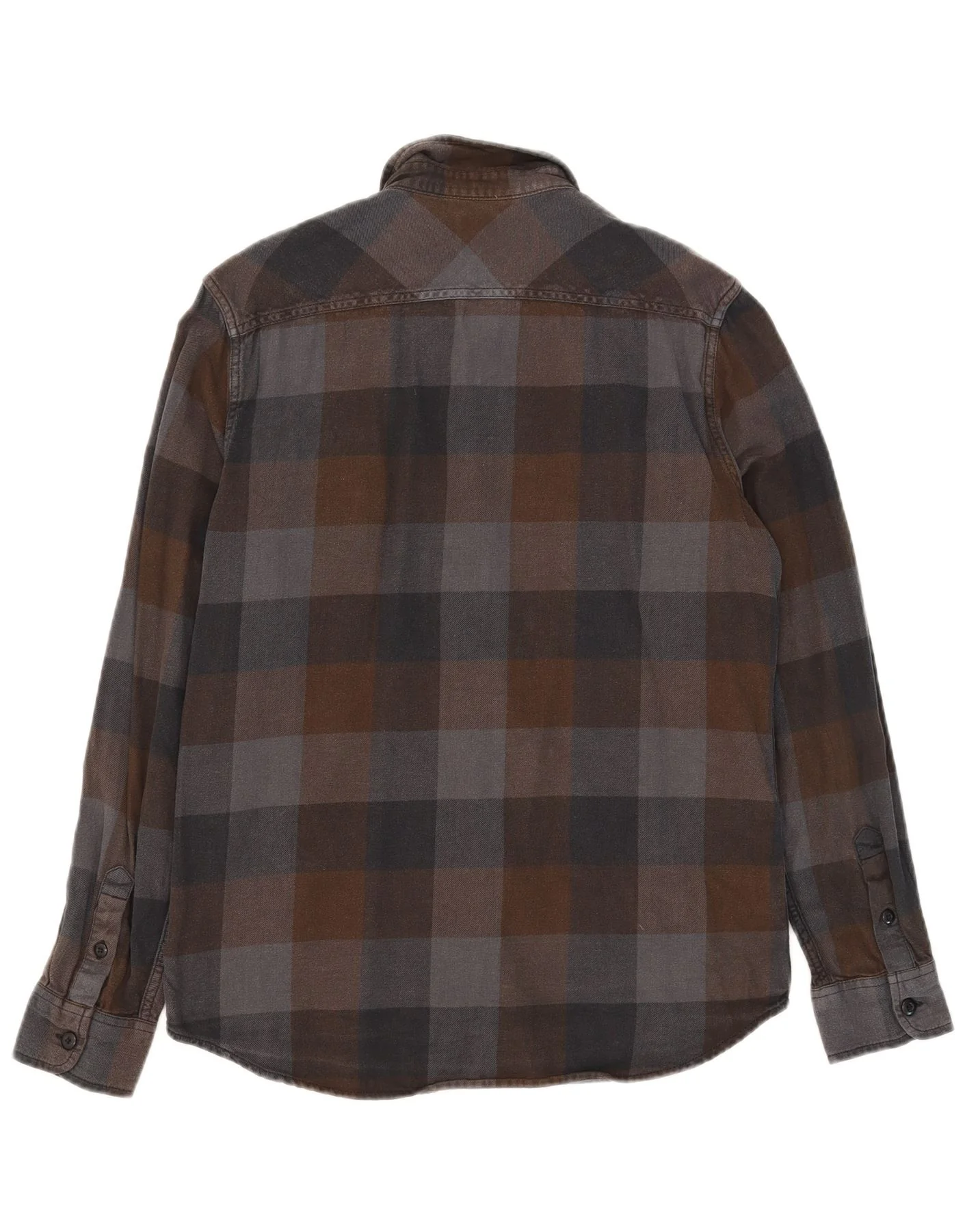 Vans Mens Tailored Fit Flannel Shirt Medium Multicoloured Check Cotton - Image 2