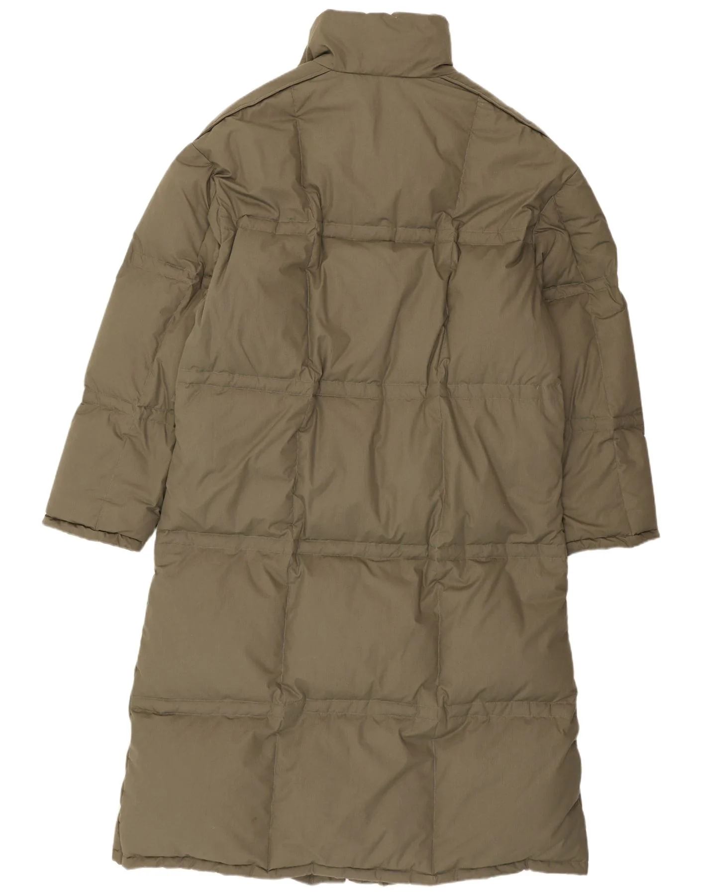 Vintage Mens Padded Coat UK 40 Large Green Polyester - Image 2