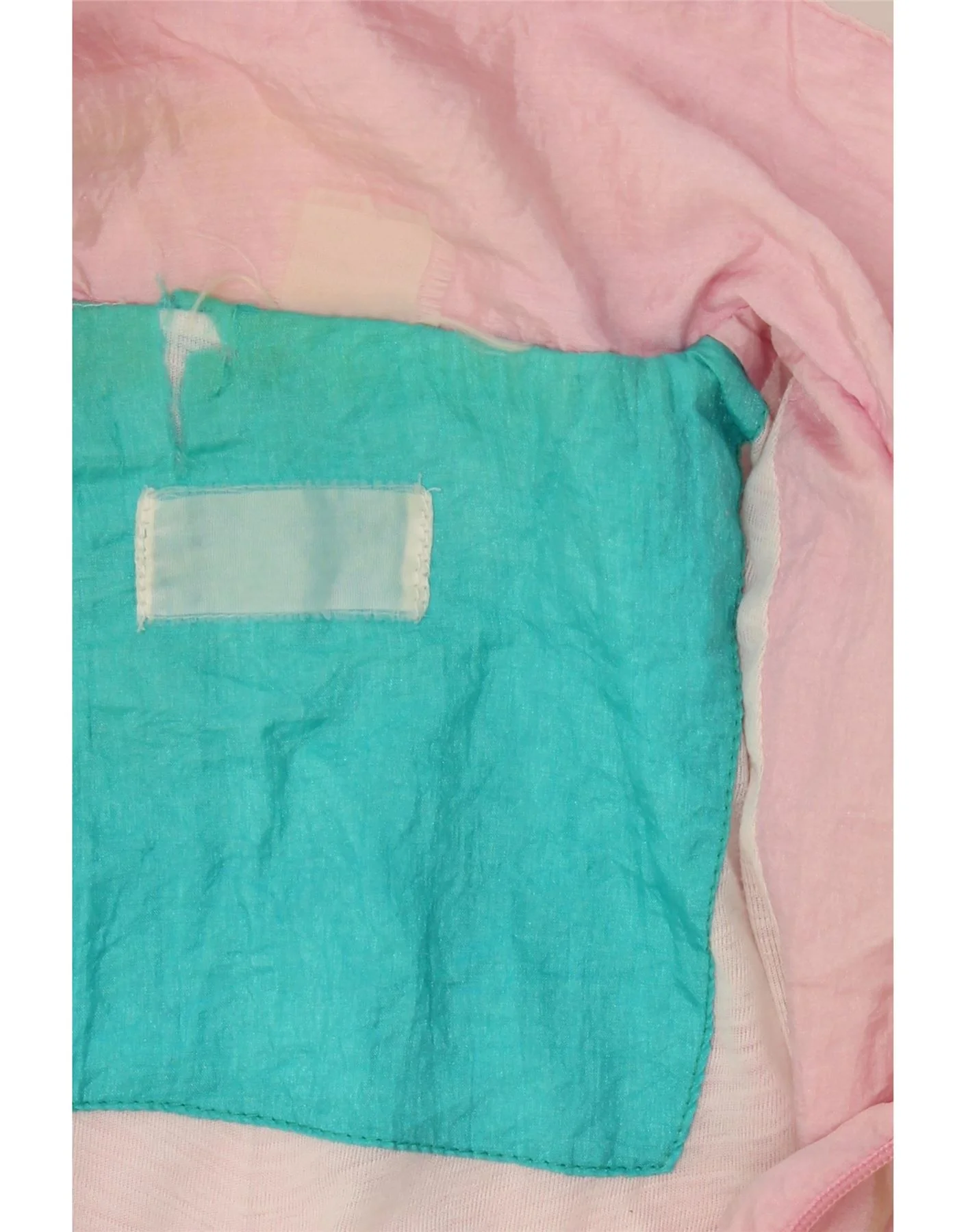 VINTAGE Womens Oversized Full Tracksuit UK 14 Medium  Pink Colourblock - Image 6
