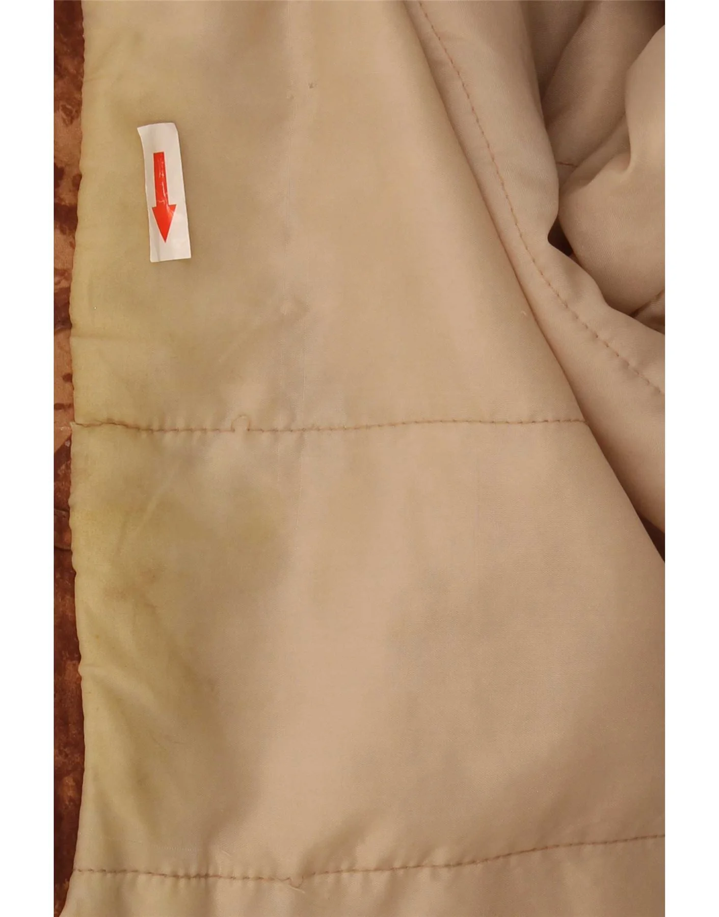 Vintage Womens Oversized Windbreaker Jacket UK 18 XL Brown Camouflage - Image 3