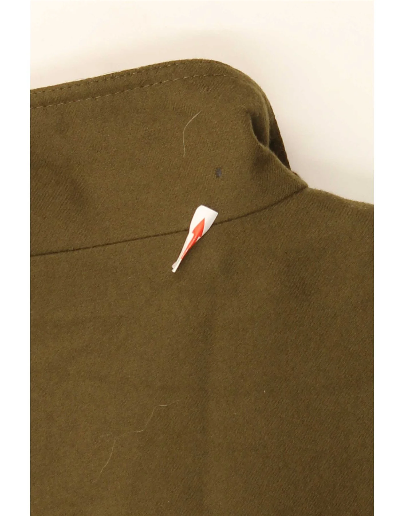 Vintage Womens Relaxed Fit Bomber Jacket UK 16 Large Green New Wool Classic - Image 3