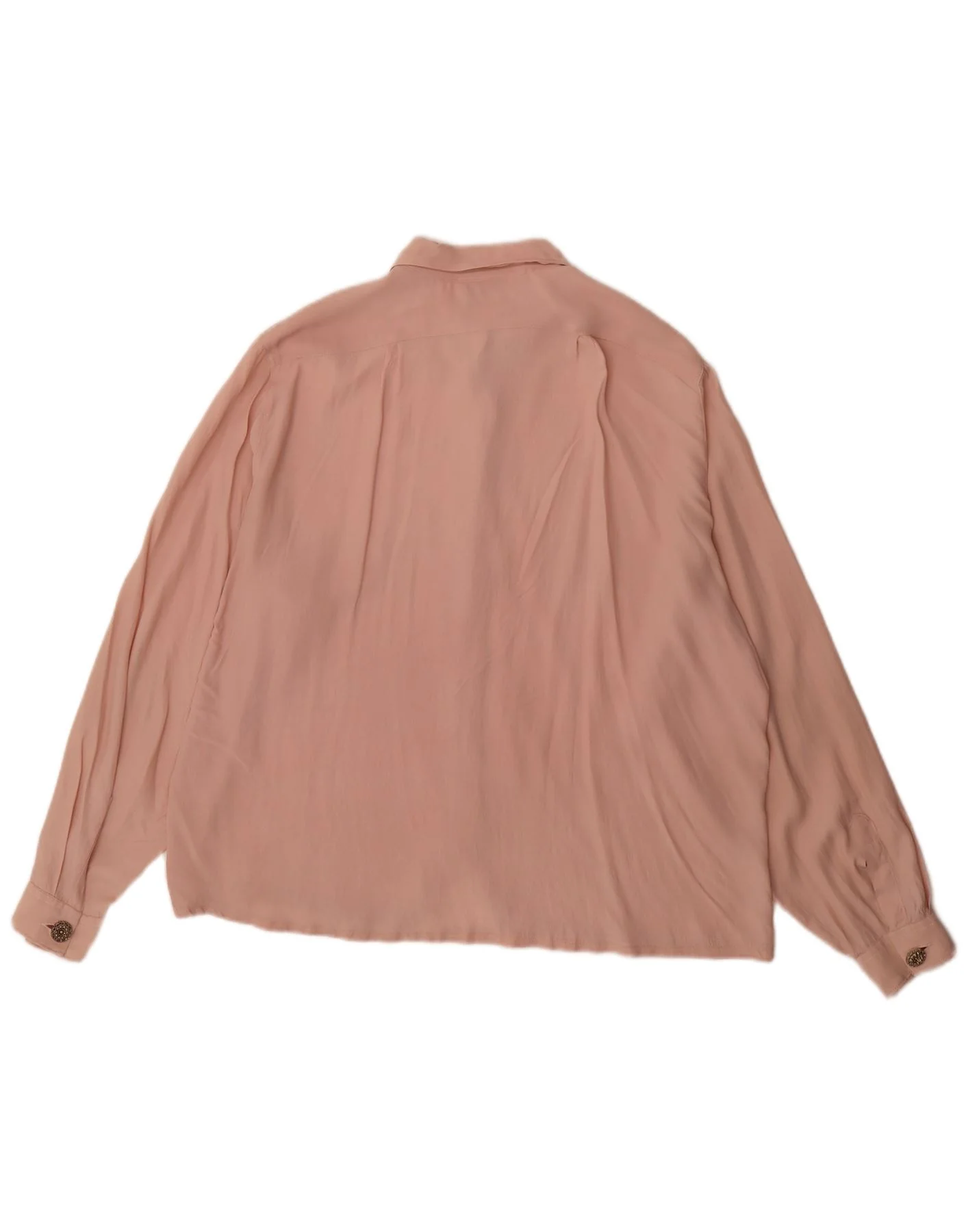 Vintage Womens Shirt Blouse UK 16 Large Pink - Image 2