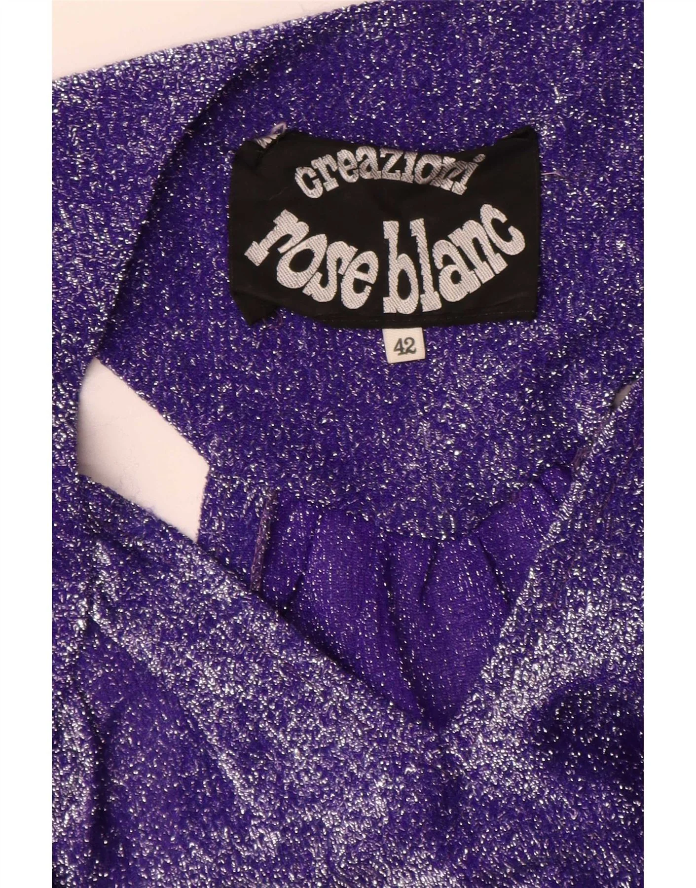Vintage Womens Sleeveless Maxi Dress IT 42 Medium Purple - Image 3