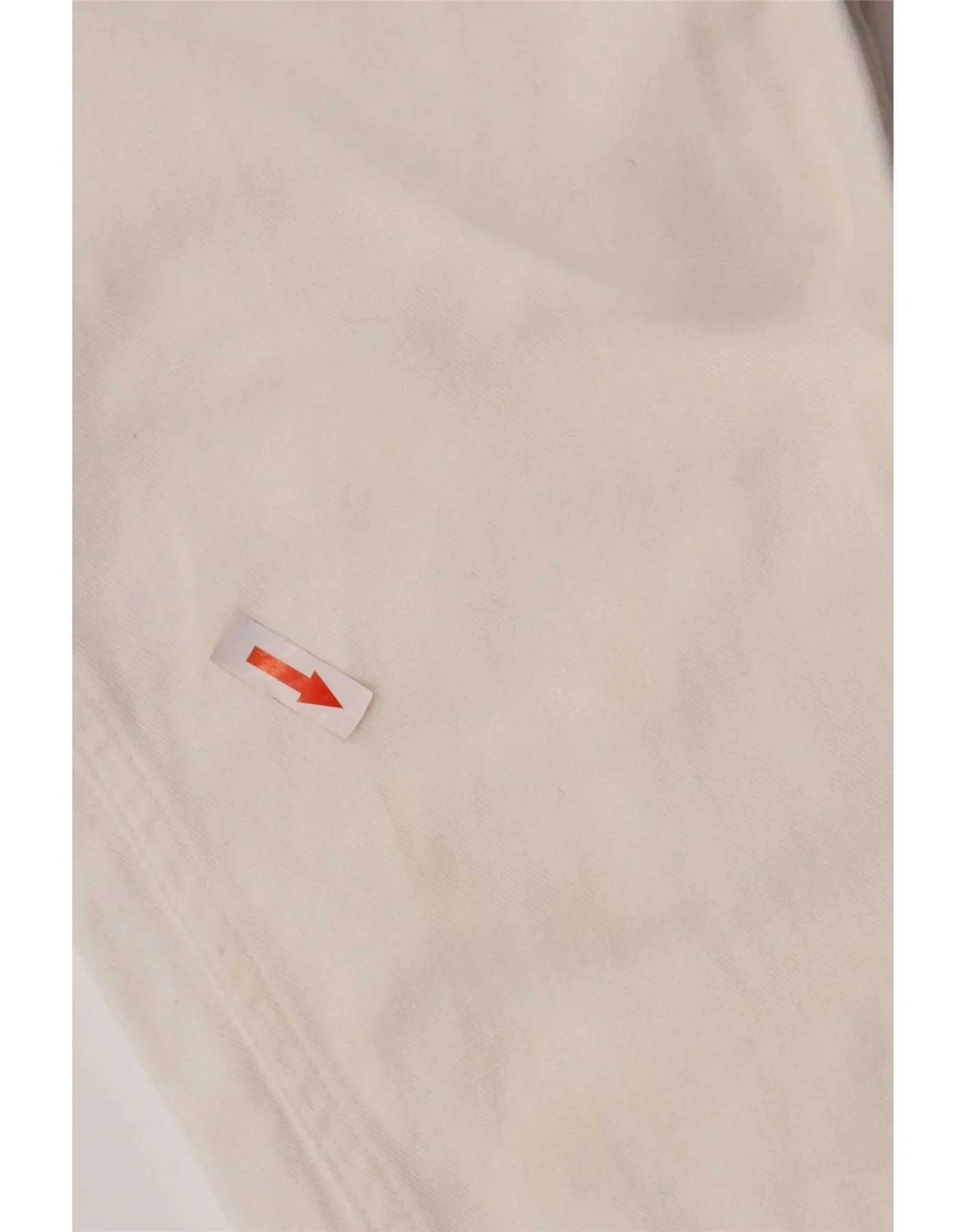 Vintage Womens Tapered Jeans IT 46 Large W30 L32 White - Image 3
