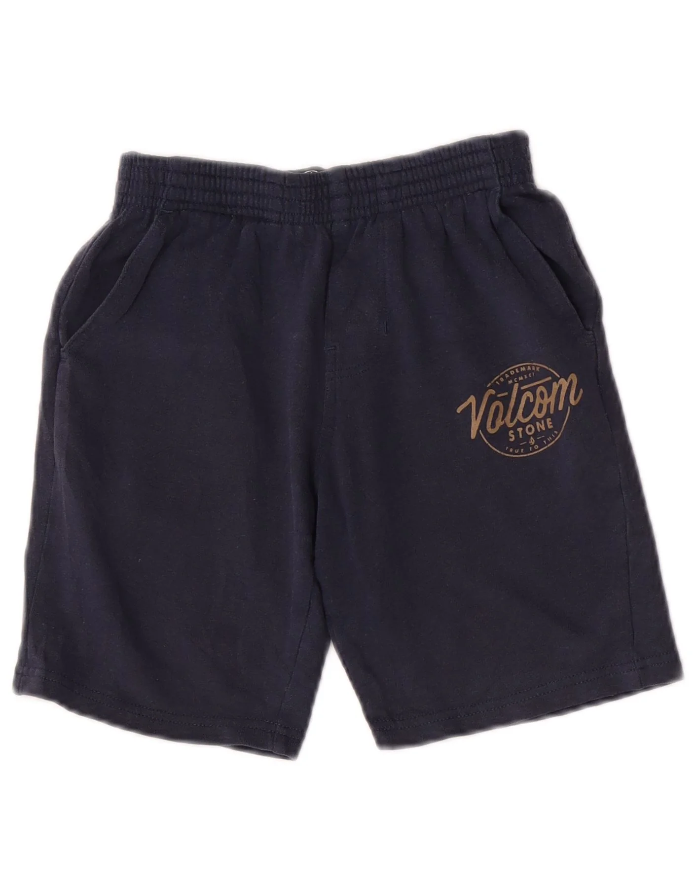 Volcom Boys Graphic Sport Shorts 5-6 Years Navy Blue Cotton