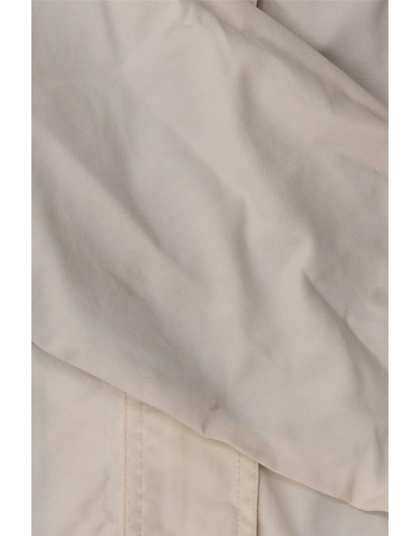 Weird Fish Womens Hooded Rain Jacket UK 14 Large White Colourblock Nylon - Image 3