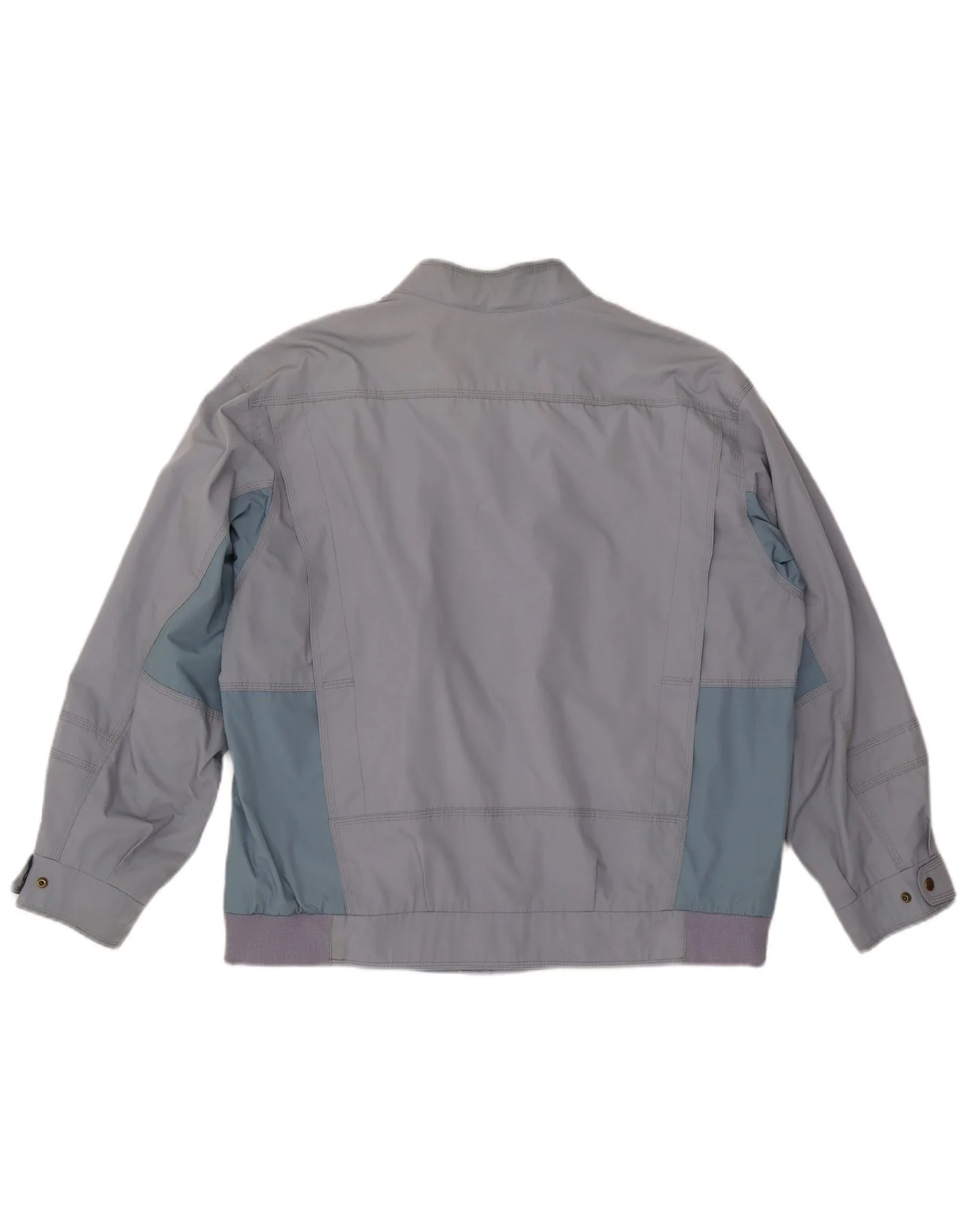 WESTBURY Mens Bomber Jacket UK 44 2XL Grey Colourblock Polyester - Image 2
