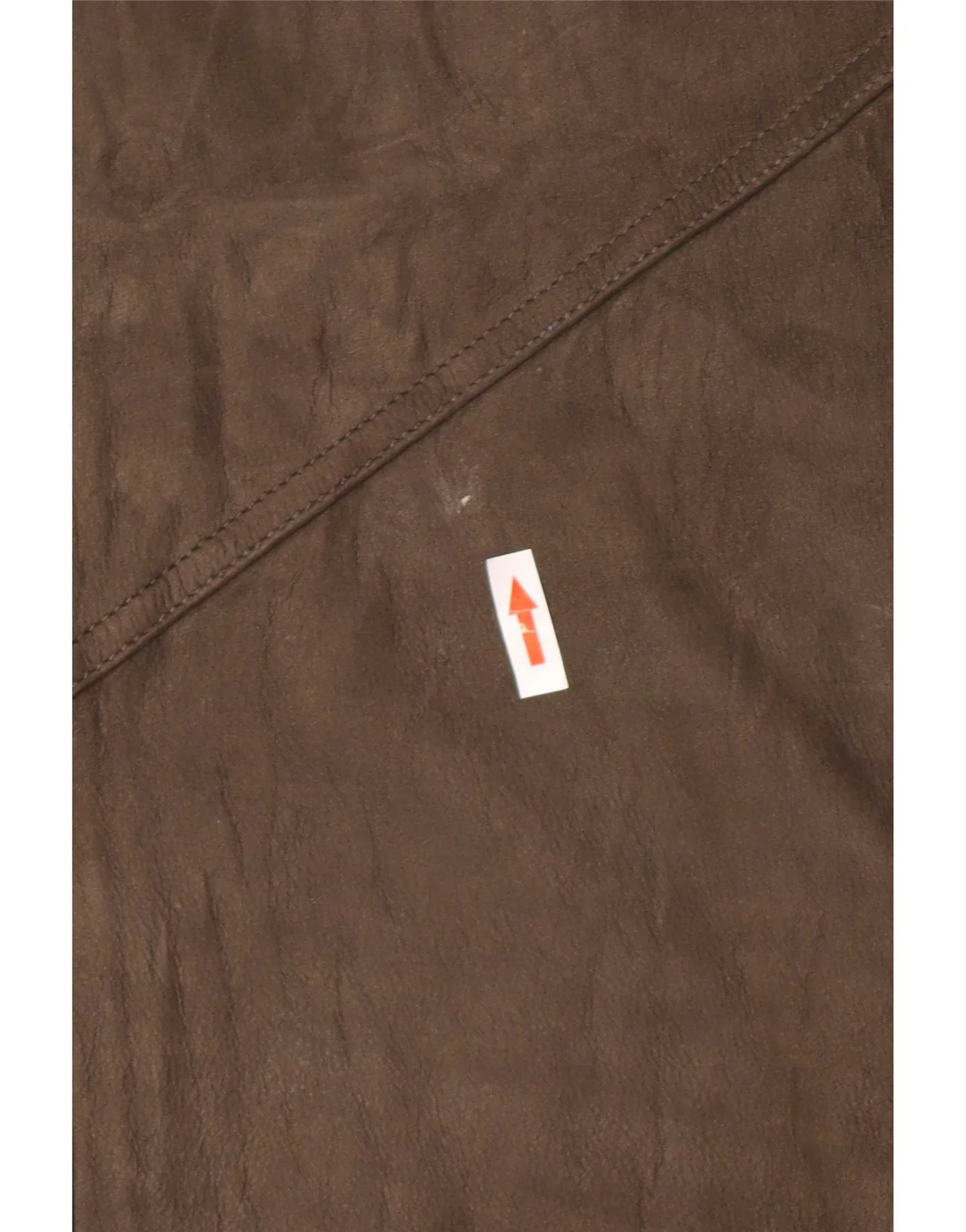 WESTBURY Mens Suede Bomber Jacket IT 58 4XL Khaki Leather - Image 3