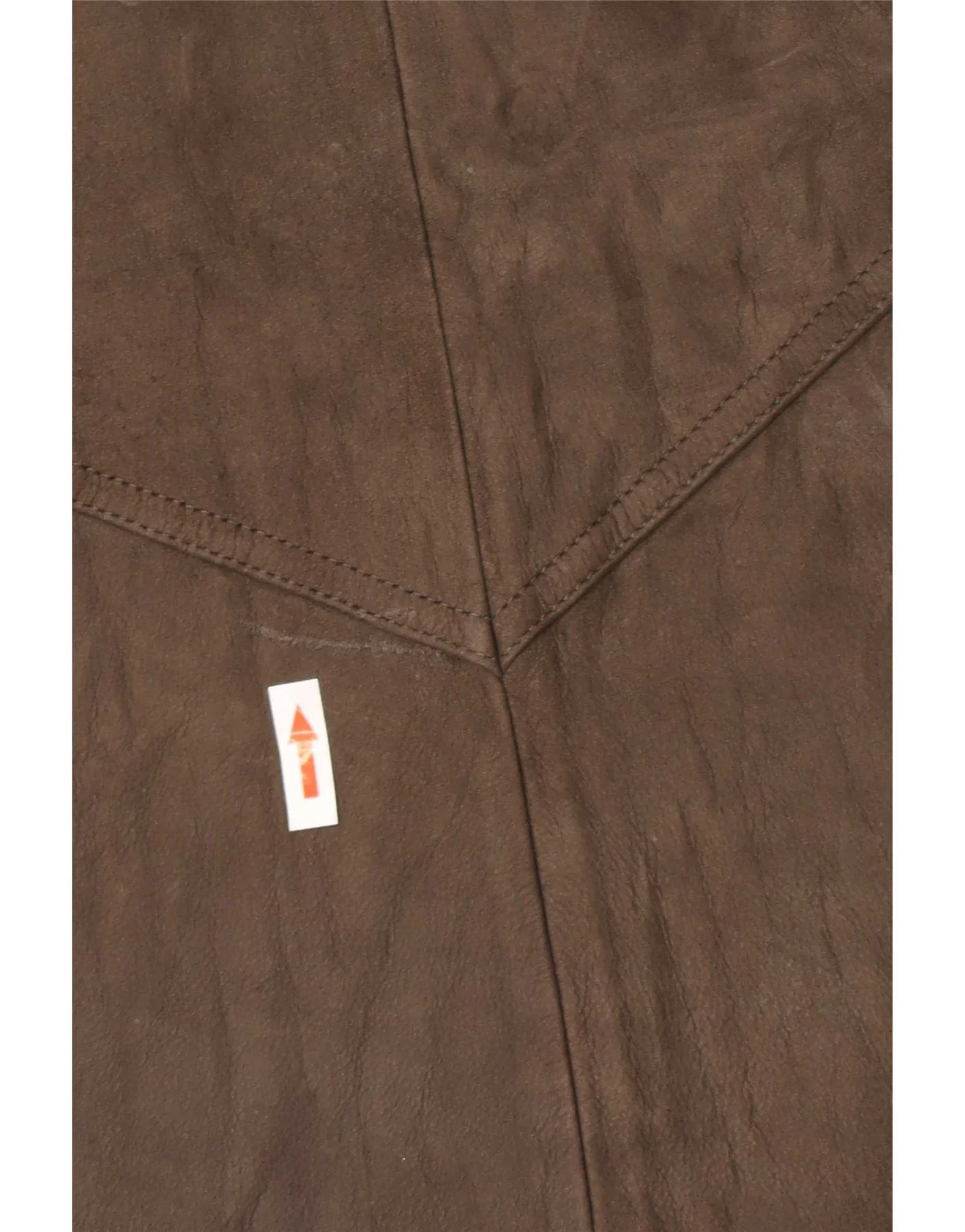 WESTBURY Mens Suede Bomber Jacket IT 58 4XL Khaki Leather - Image 4