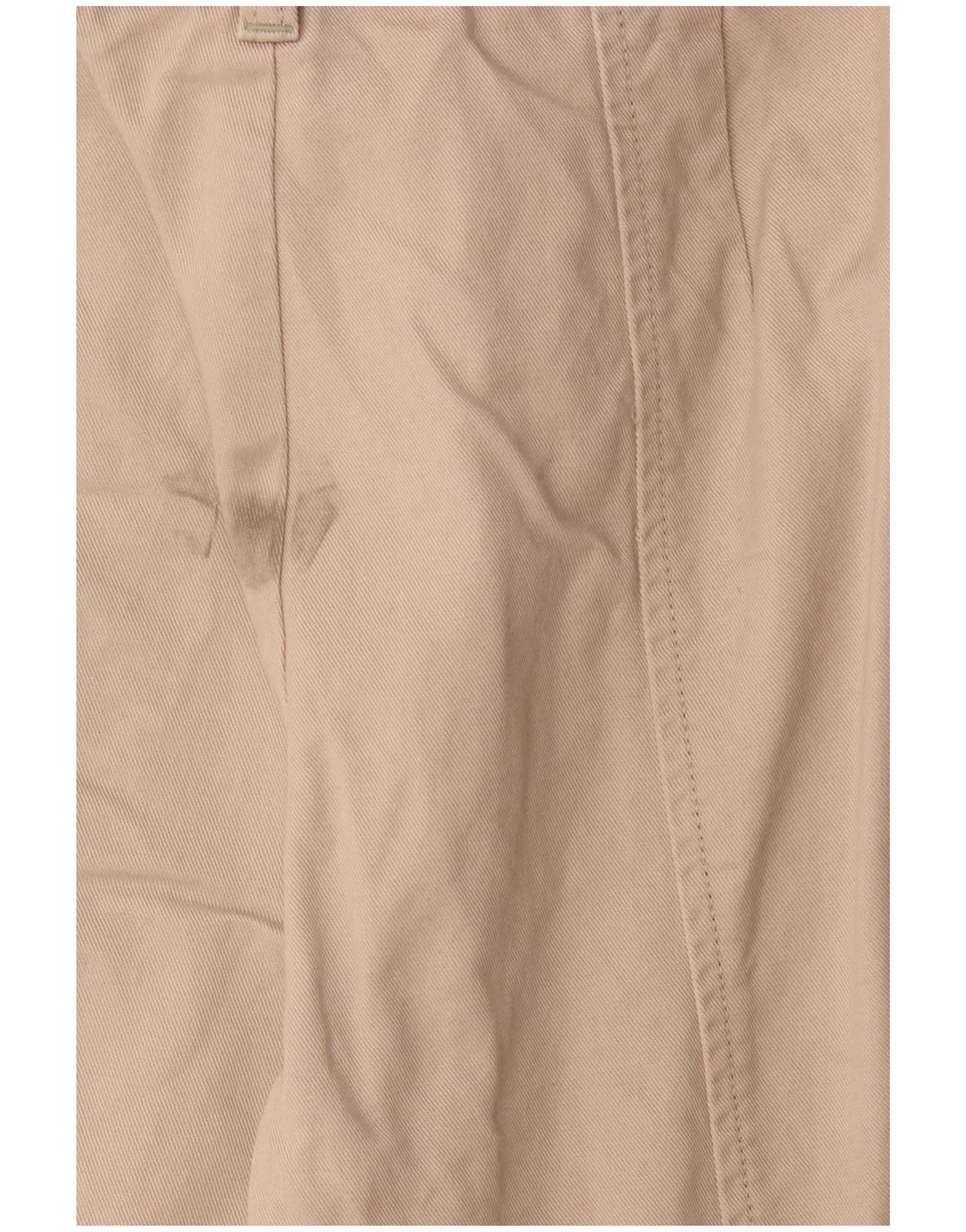 White Stuff Womens High Waist Cropped Trousers UK 8 Small W30 L24 Beige - Image 3