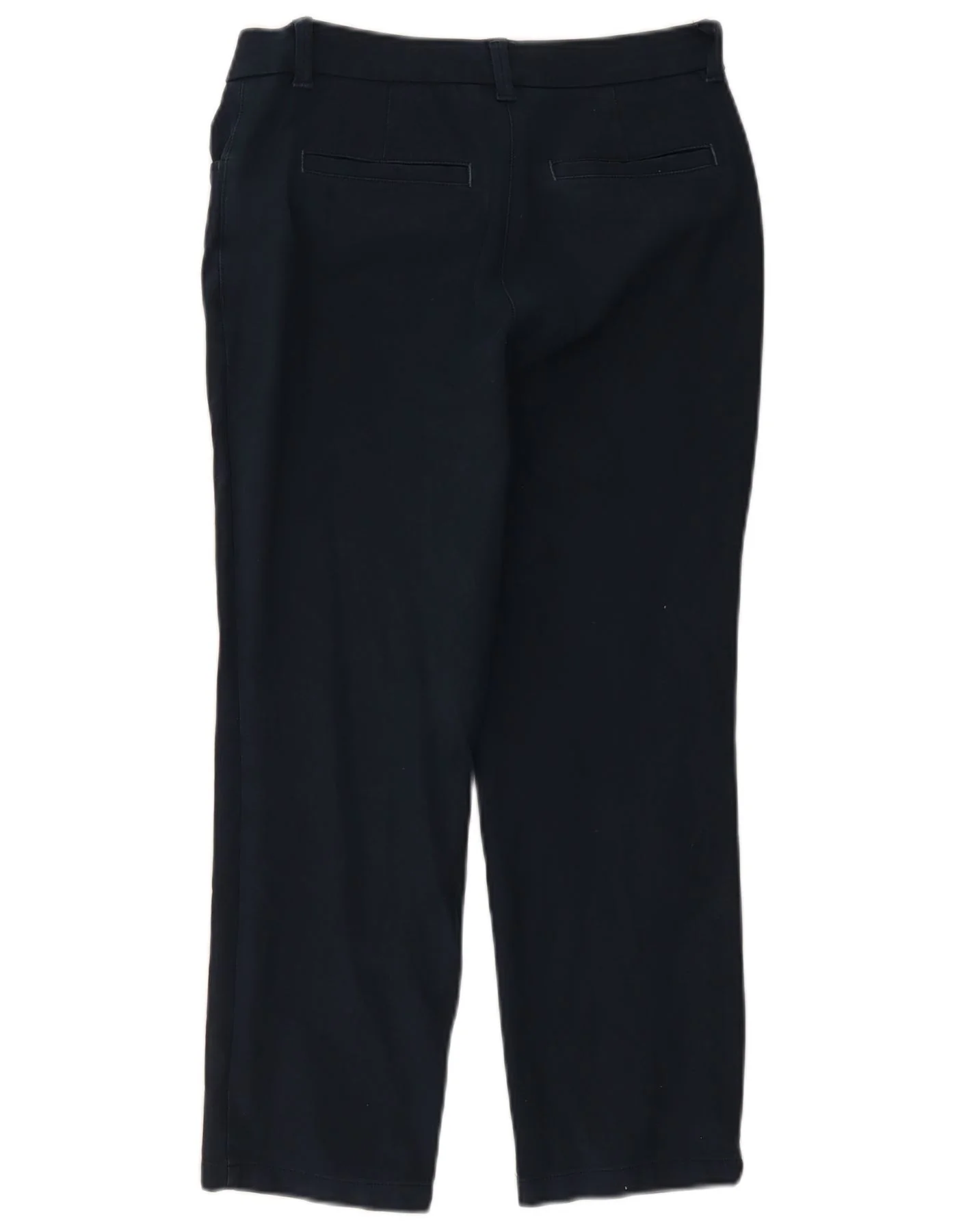 White Stuff Womens Petite Casual Trousers UK 10 Small W28 L25 Navy Blue - Image 2