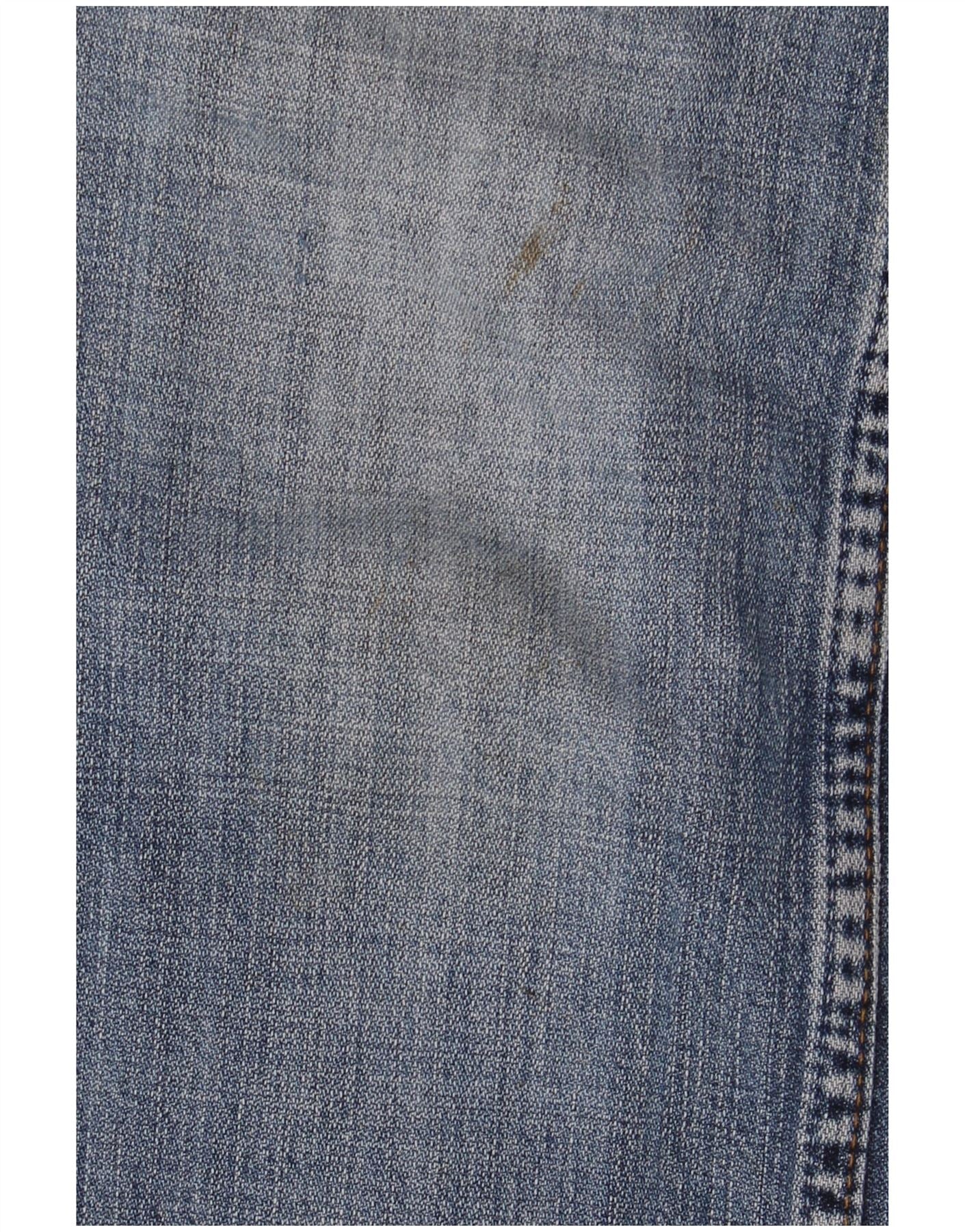 Wrangler Mens Alaska Straight Jeans W34 L30 Blue Cotton - Image 6