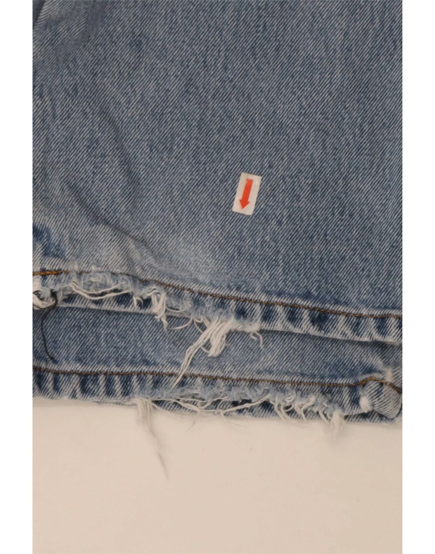 Wrangler Mens Regular Fit Straight Jeans W36 L32 Blue Cotton - Image 3