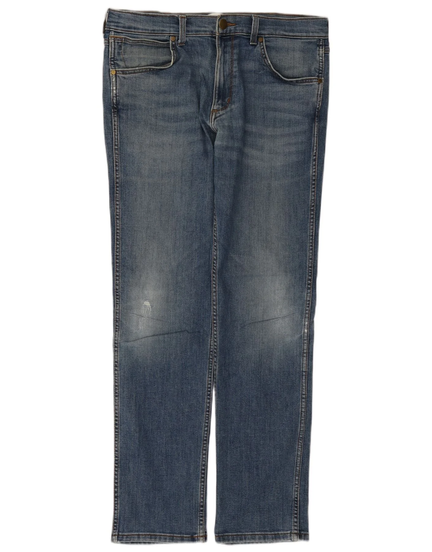 Wrangler Mens Slim Jeans W34 L31 Blue