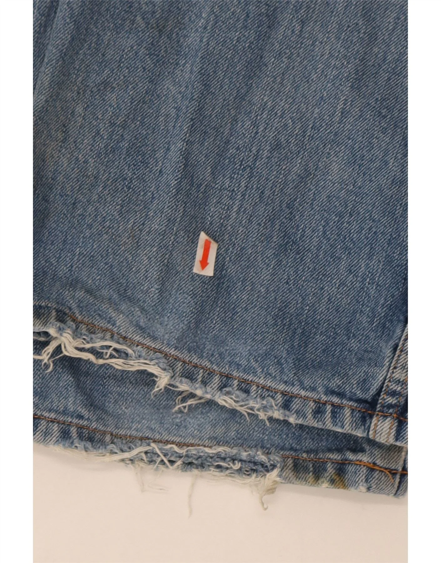 Wrangler Mens Texas Straight Jeans W38 L30 Blue Cotton - Image 3