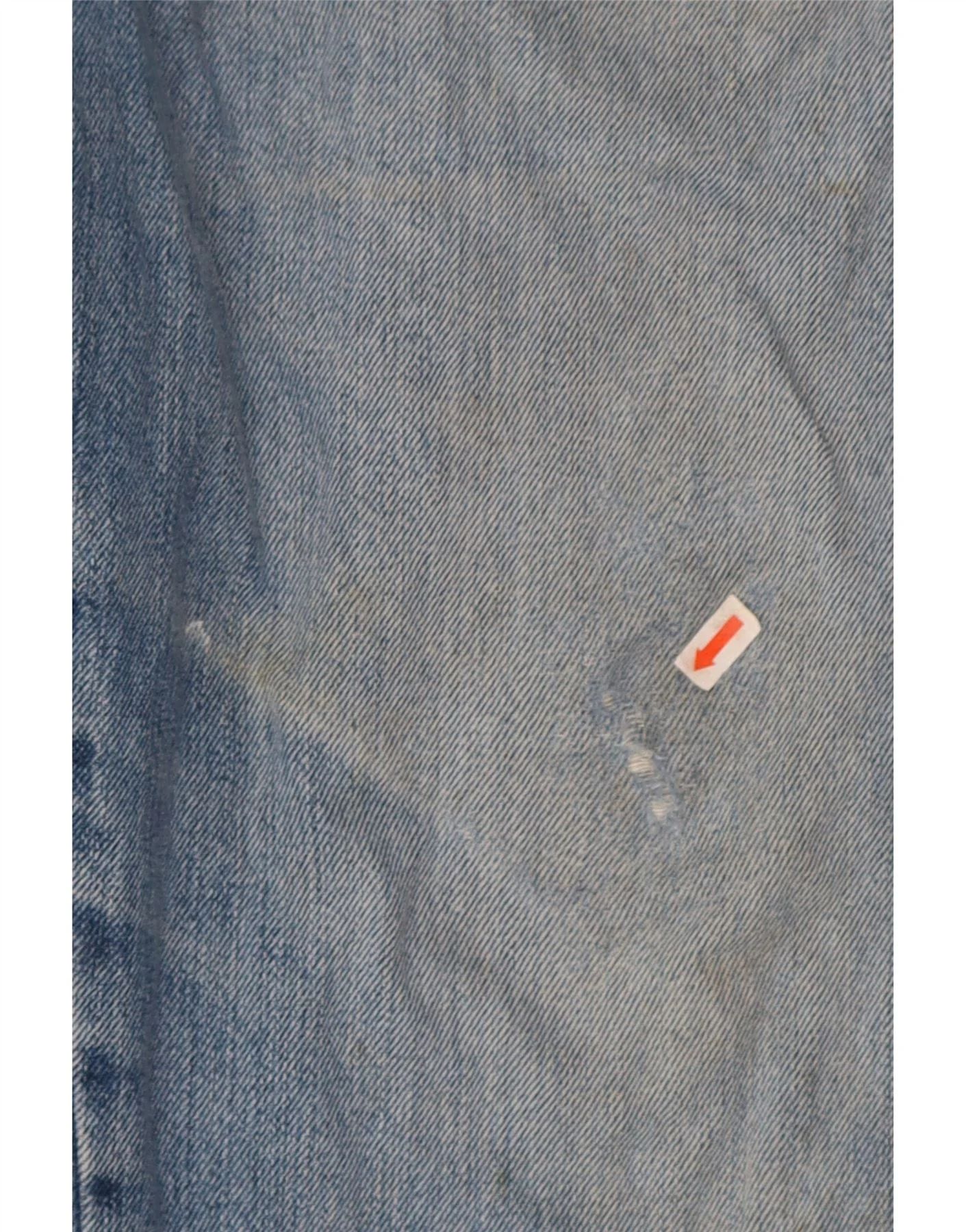 Wrangler Mens Texas Straight Jeans W38 L30 Blue Cotton - Image 5