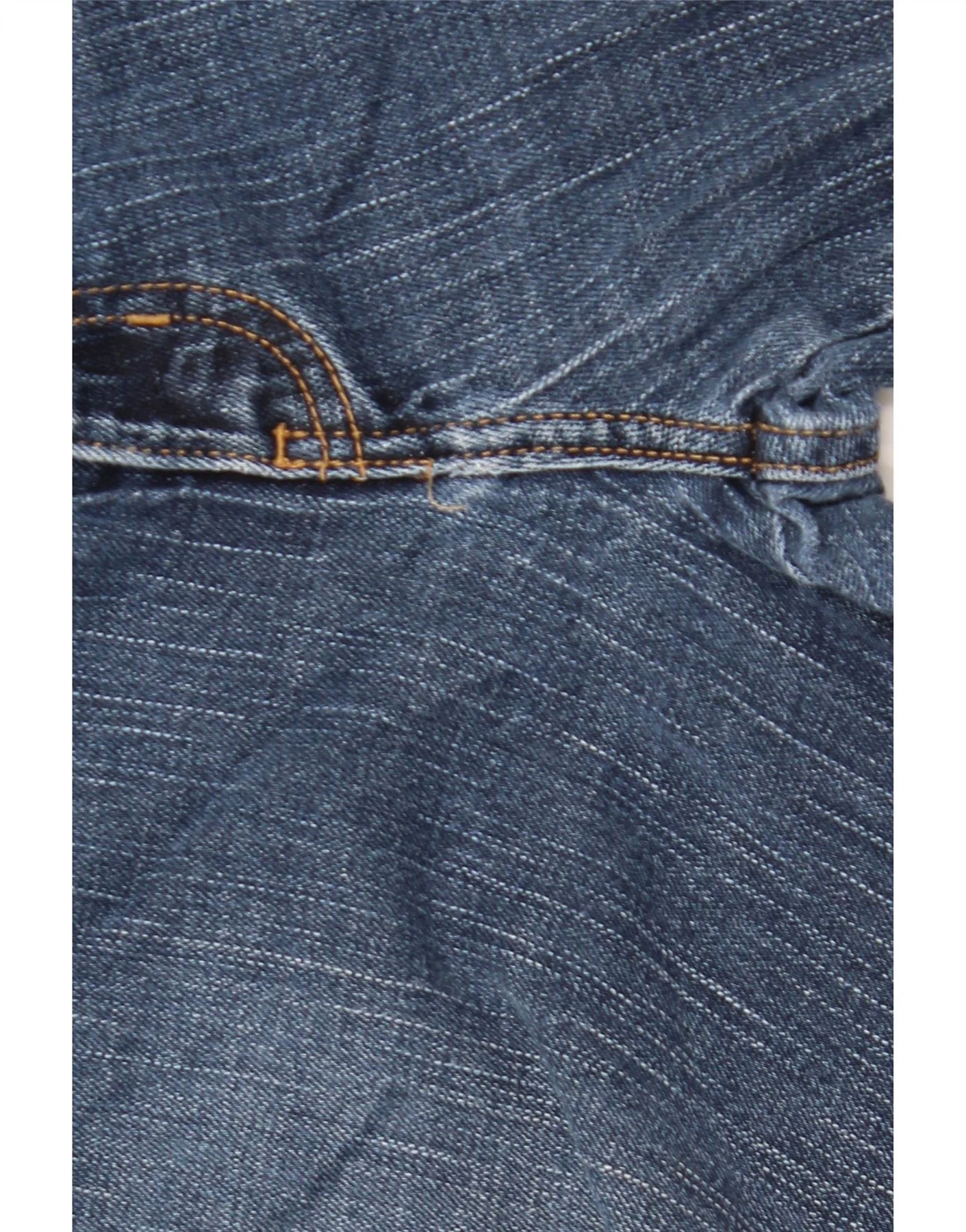 Wrangler Mens Texas Stretch Straight Jeans W36 L30 Blue Cotton - Image 4