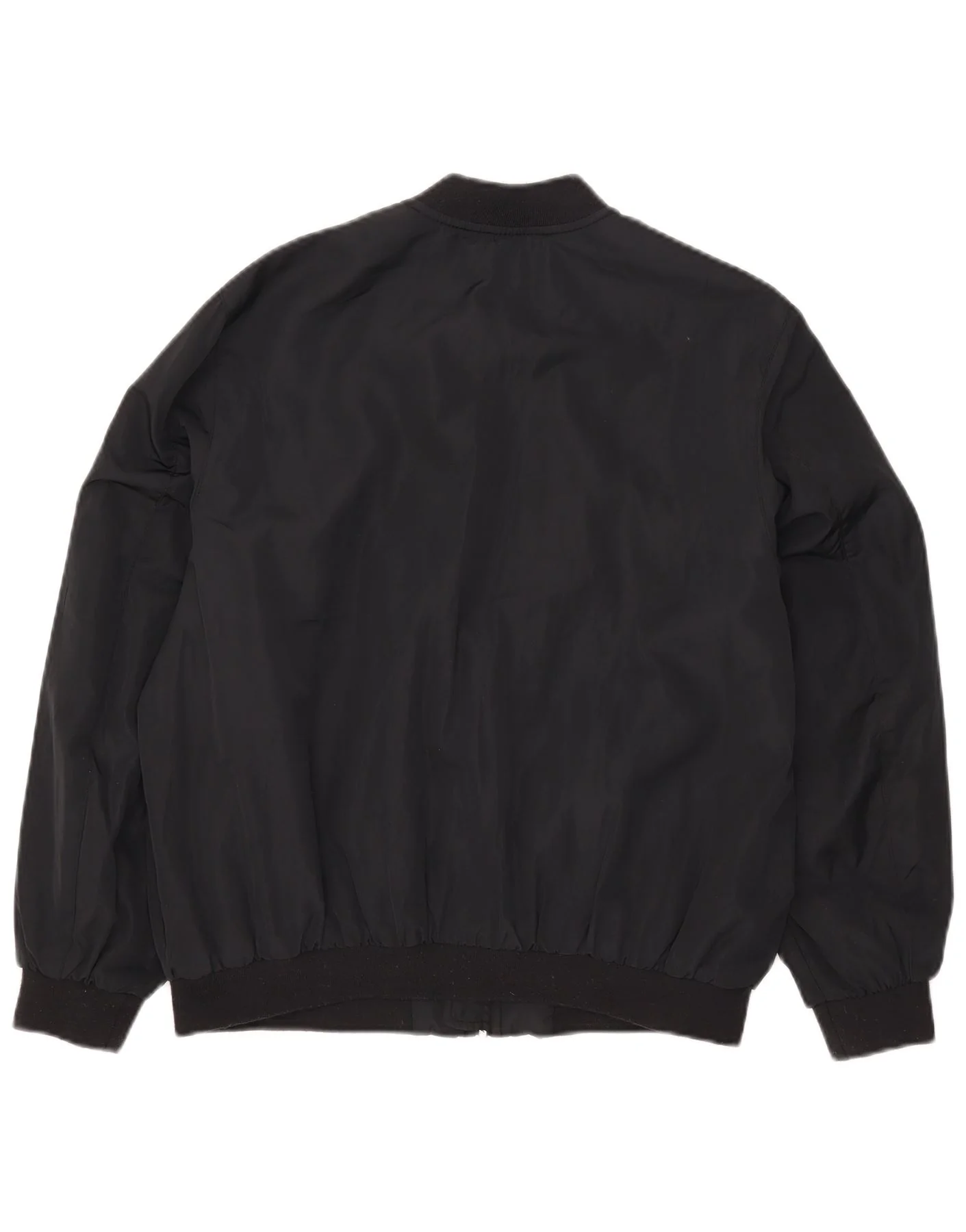 Zara Boys Bomber Jacket 13-14 Years Black Polyester - Image 2