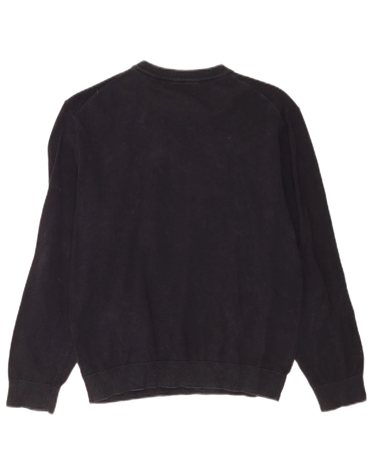 Zara Boys Crew Neck Jumper Sweater 13-14 Years Black Cotton - Image 2